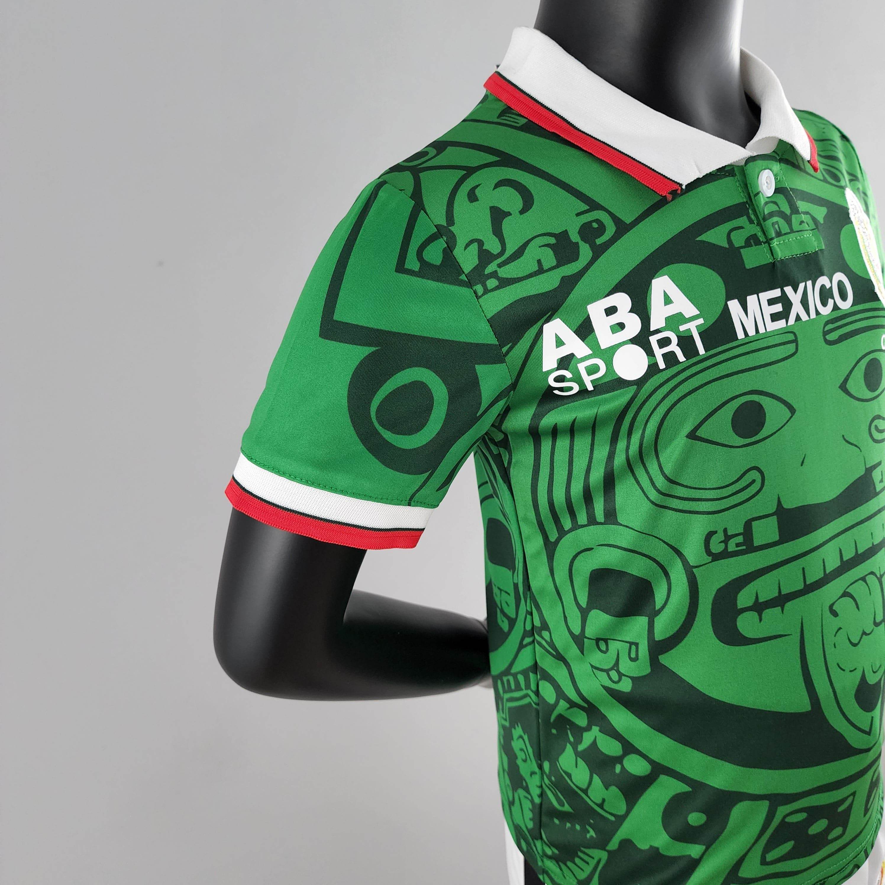 CAMISETA MEXICO I 1998 CONJUNTO INFANTIL - ZonaCamisetas