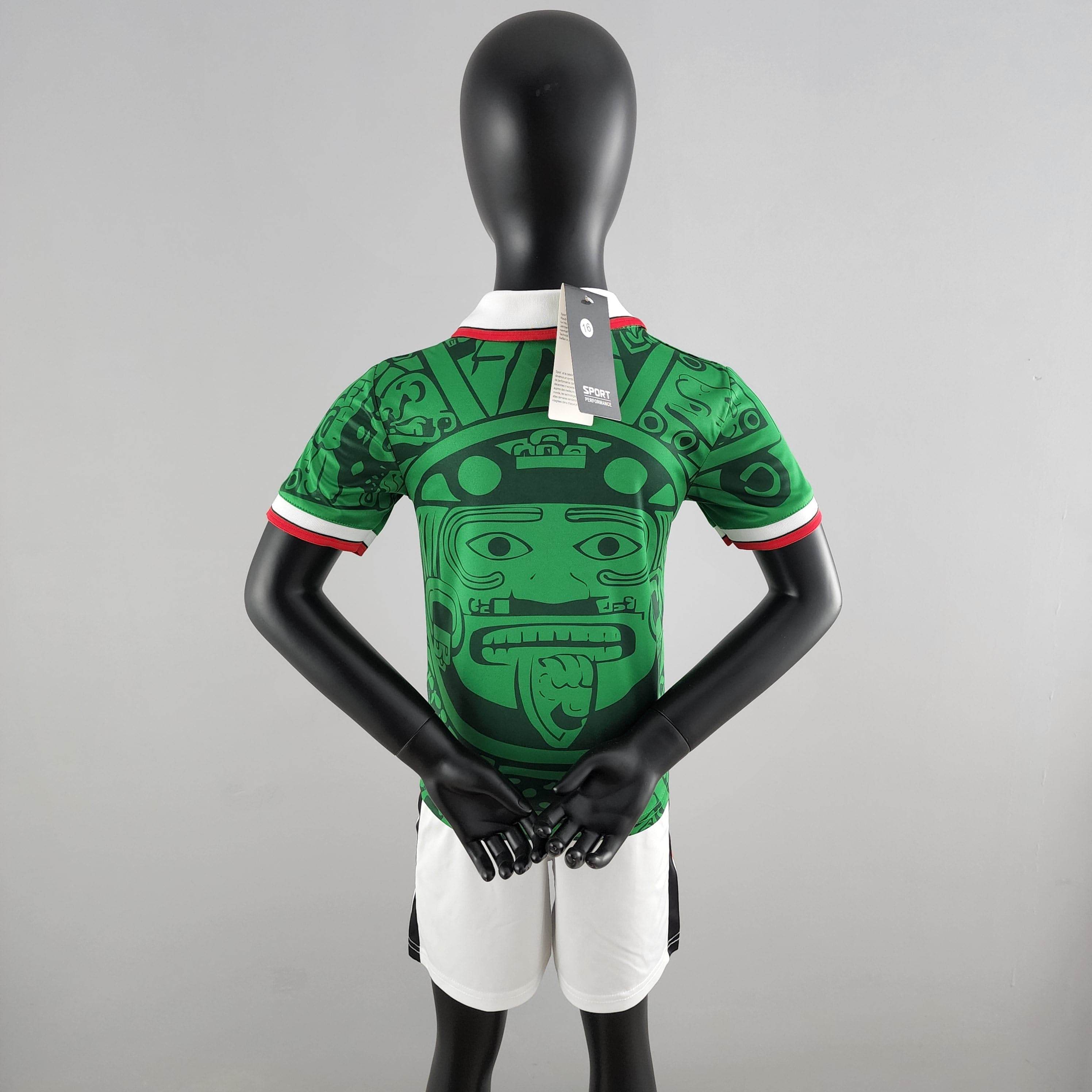 CAMISETA MEXICO I 1998 CONJUNTO INFANTIL - ZonaCamisetas