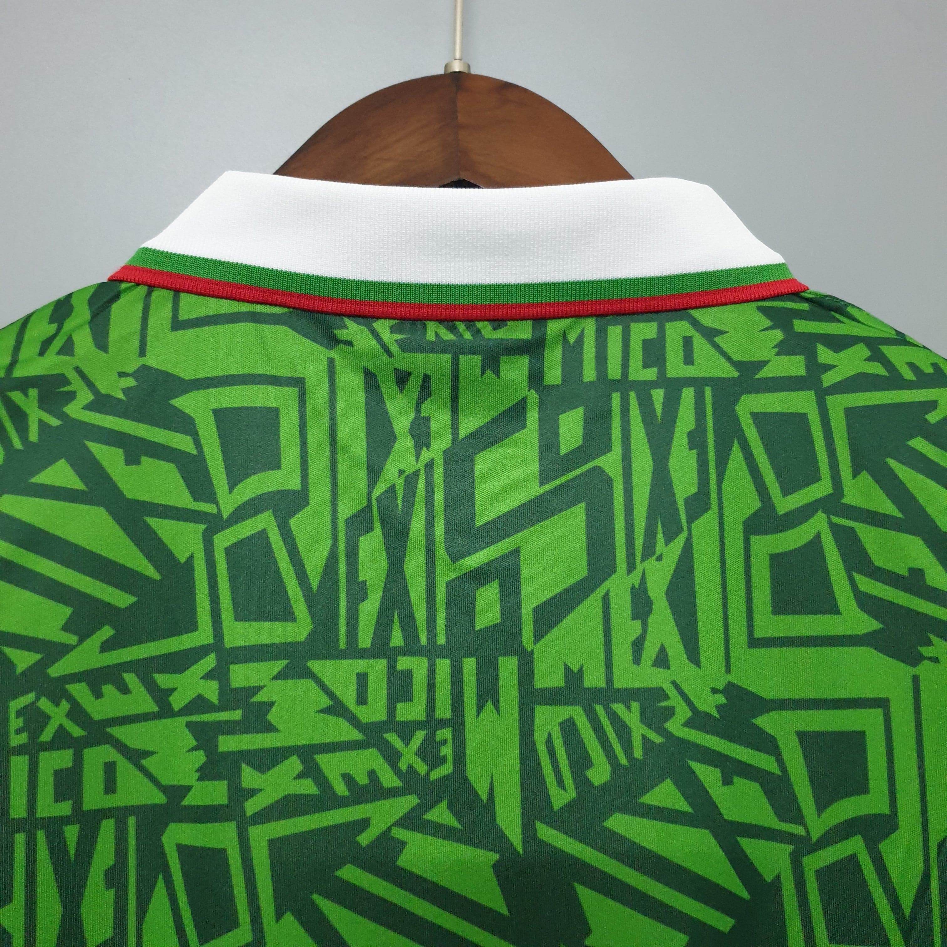 CAMISETA MEXICO I 94/95 HOMBRE (RETRO) - ZonaCamisetas