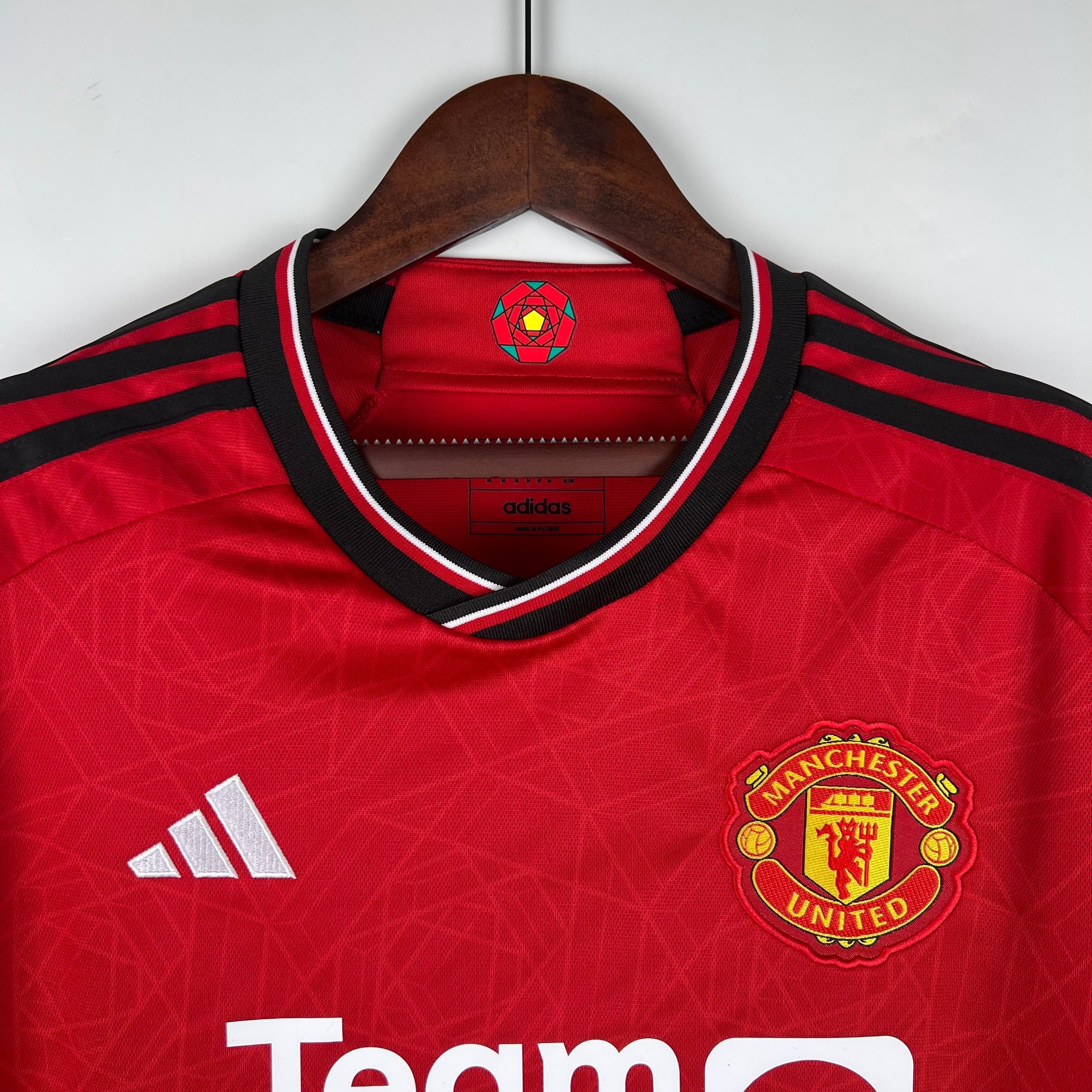 CAMISETA MANCHESTER UNITED I 23/24 HOMBRE (VERSIÓN FAN)