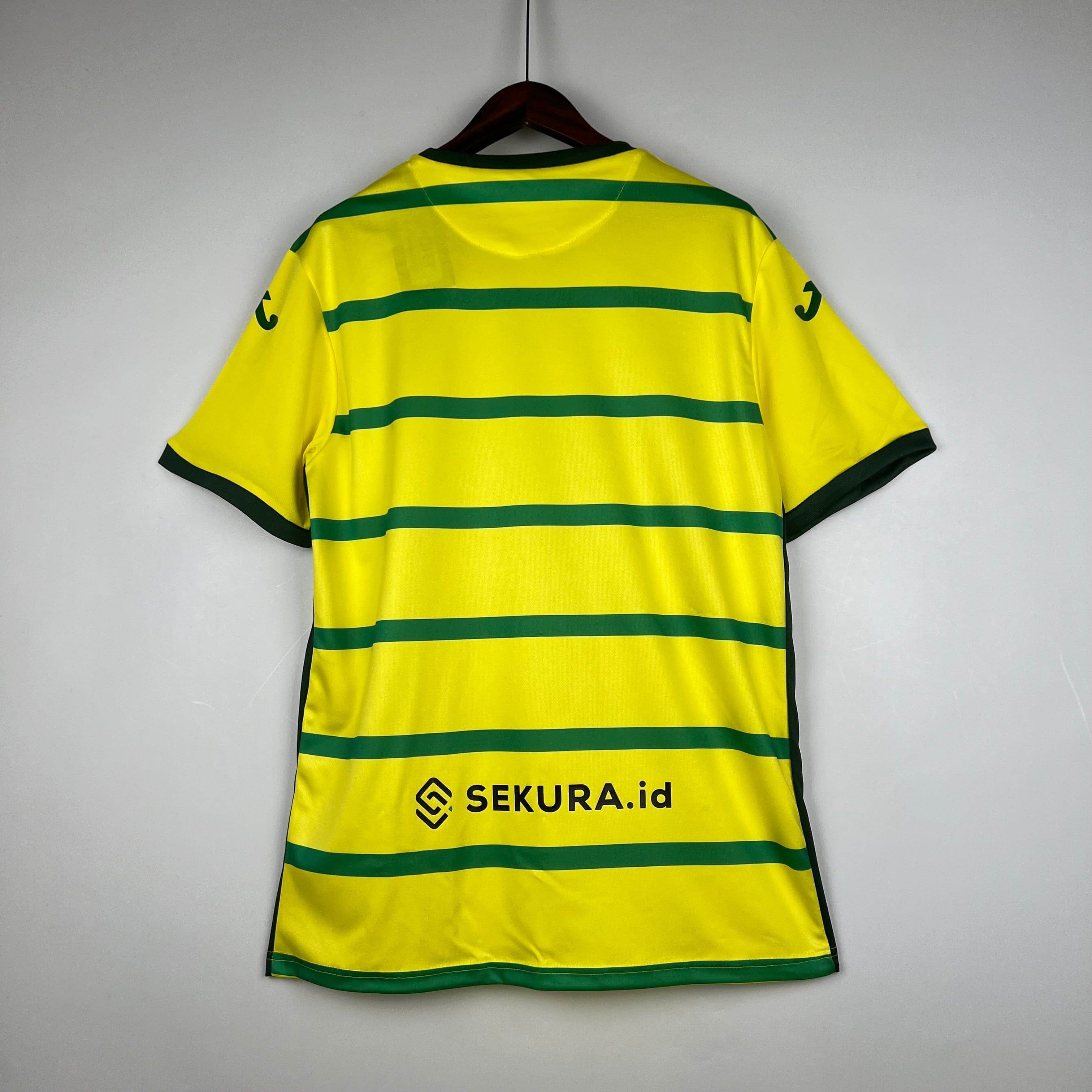CAMISETA NORWICH I 23/24 HOMBRE (VERSIÓN FAN) - ZonaCamisetas