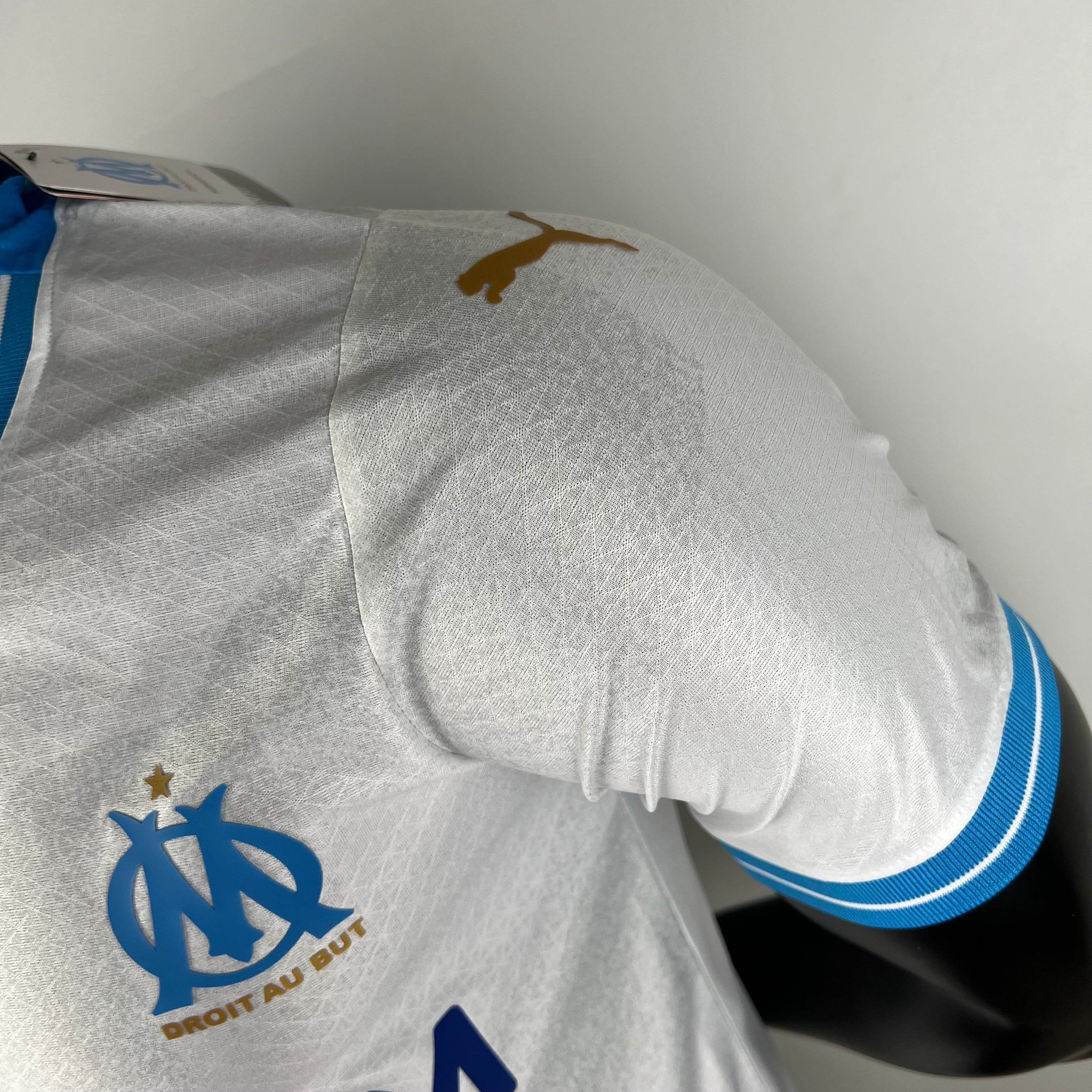 CAMISETA OLYMPIQUE DE MARSEILLE I 23/24 HOMBRE (VERSIÓN JUGADOR) - ZonaCamisetas