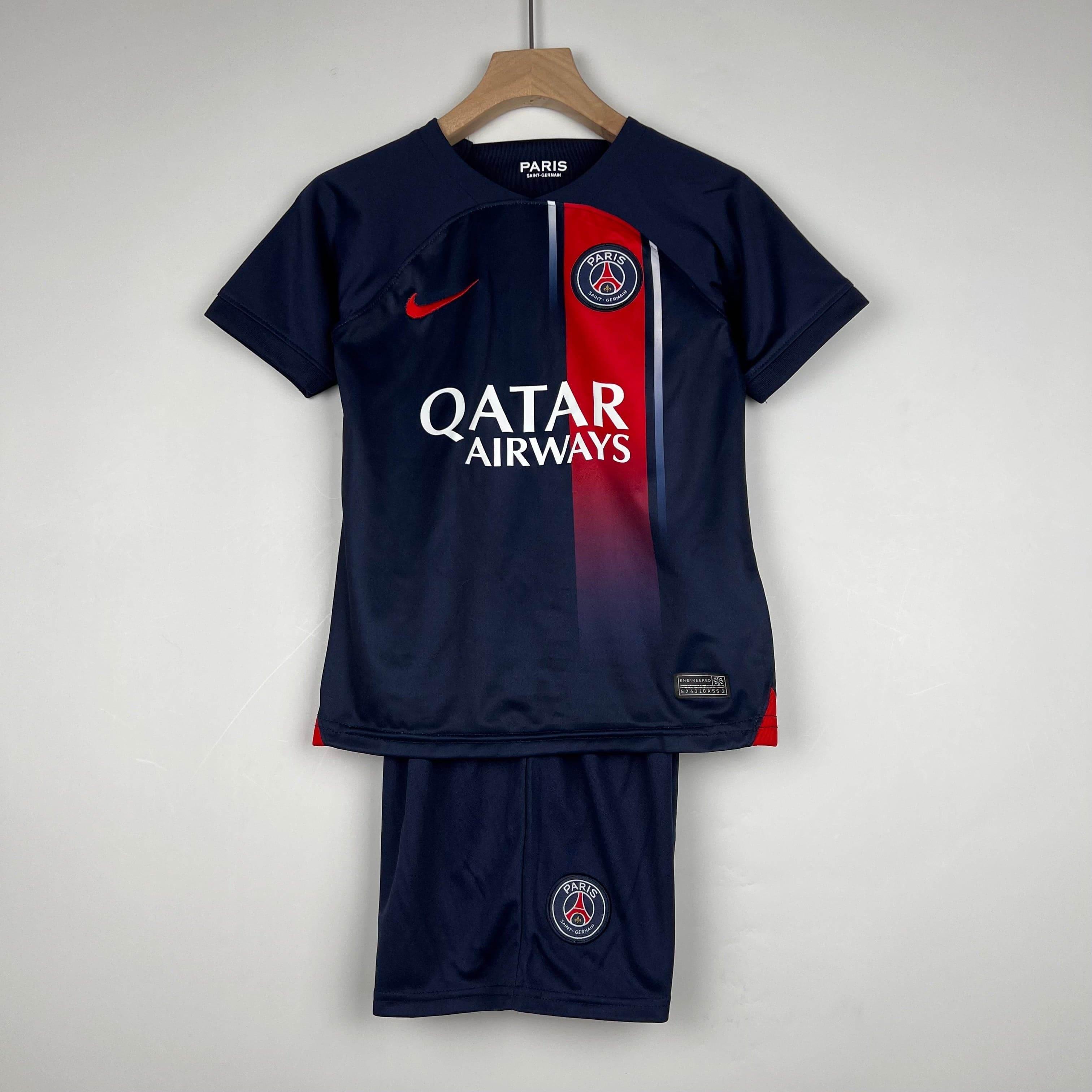 CAMISETA PSG I 23/24 CONJUNTO INFANTIL - ZonaCamisetas