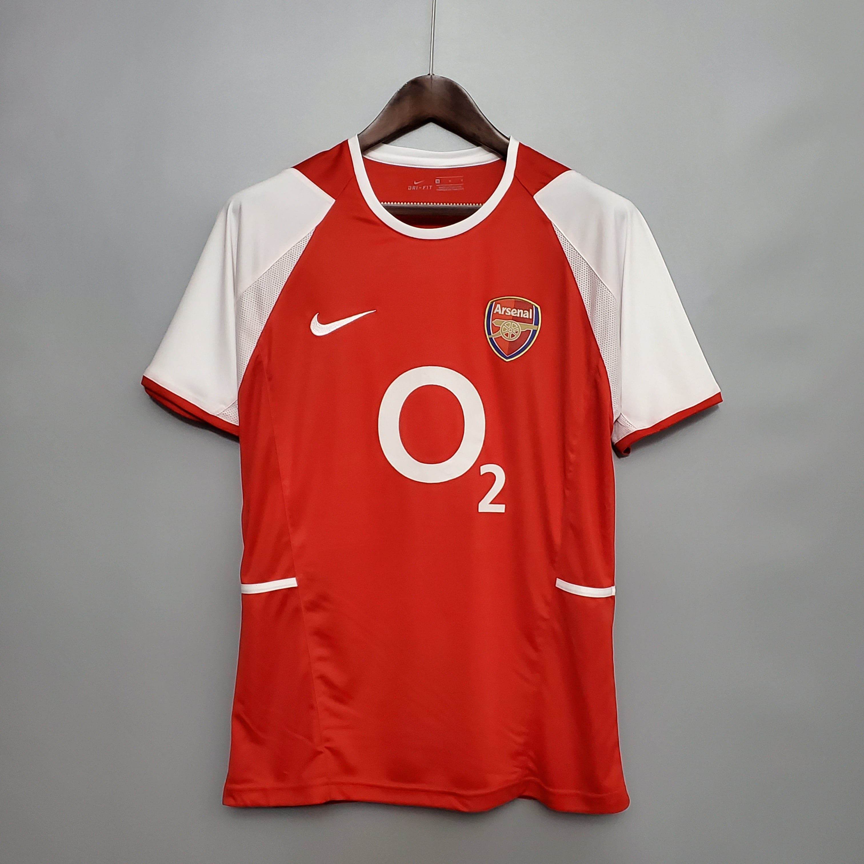 CAMISETA ARSENAL 02/04 I HOMBRE (RETRO) - ZonaCamisetas