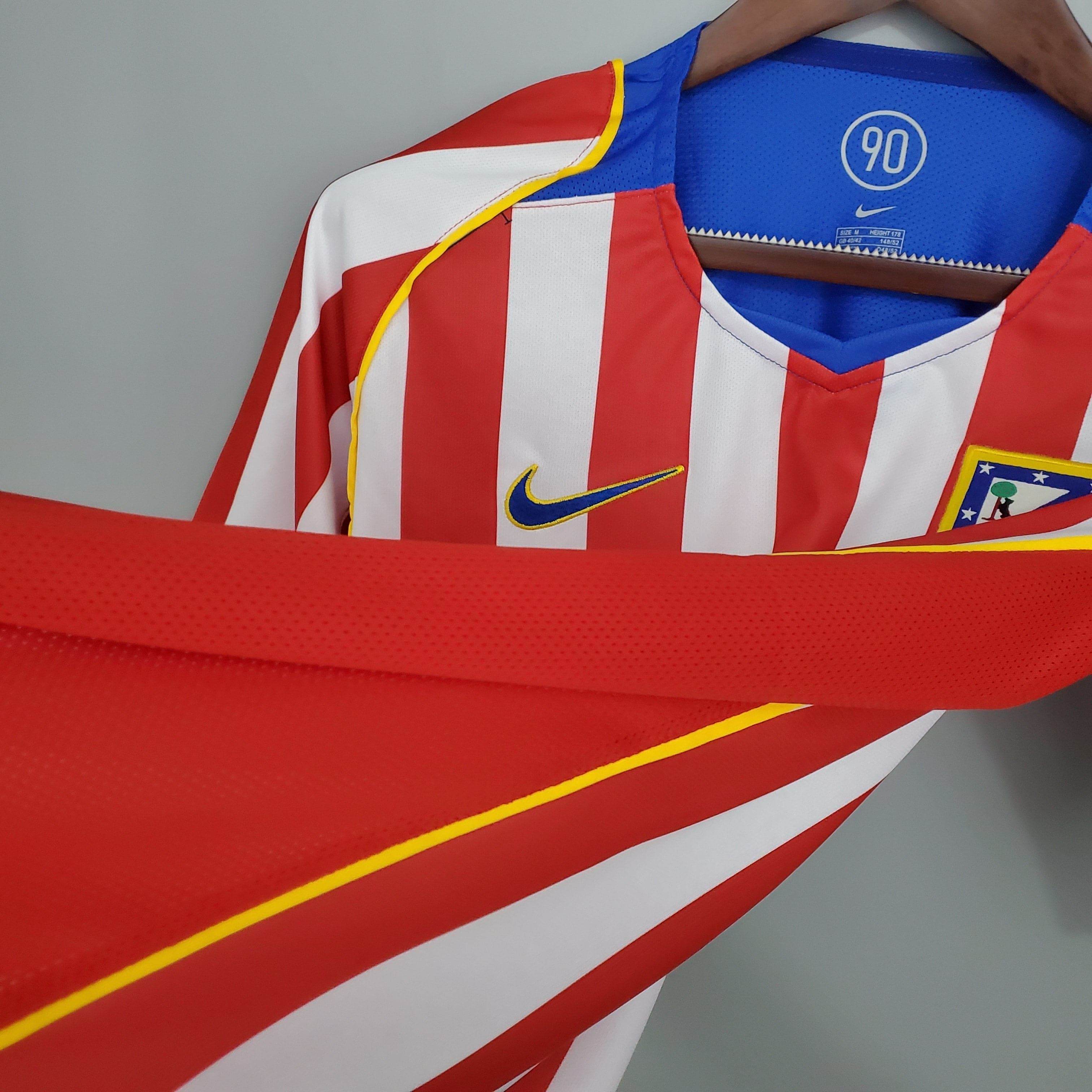 CAMISETA ATLÉTICO DE MADRID I 04/05 HOMBRE (RETRO) - ZonaCamisetas