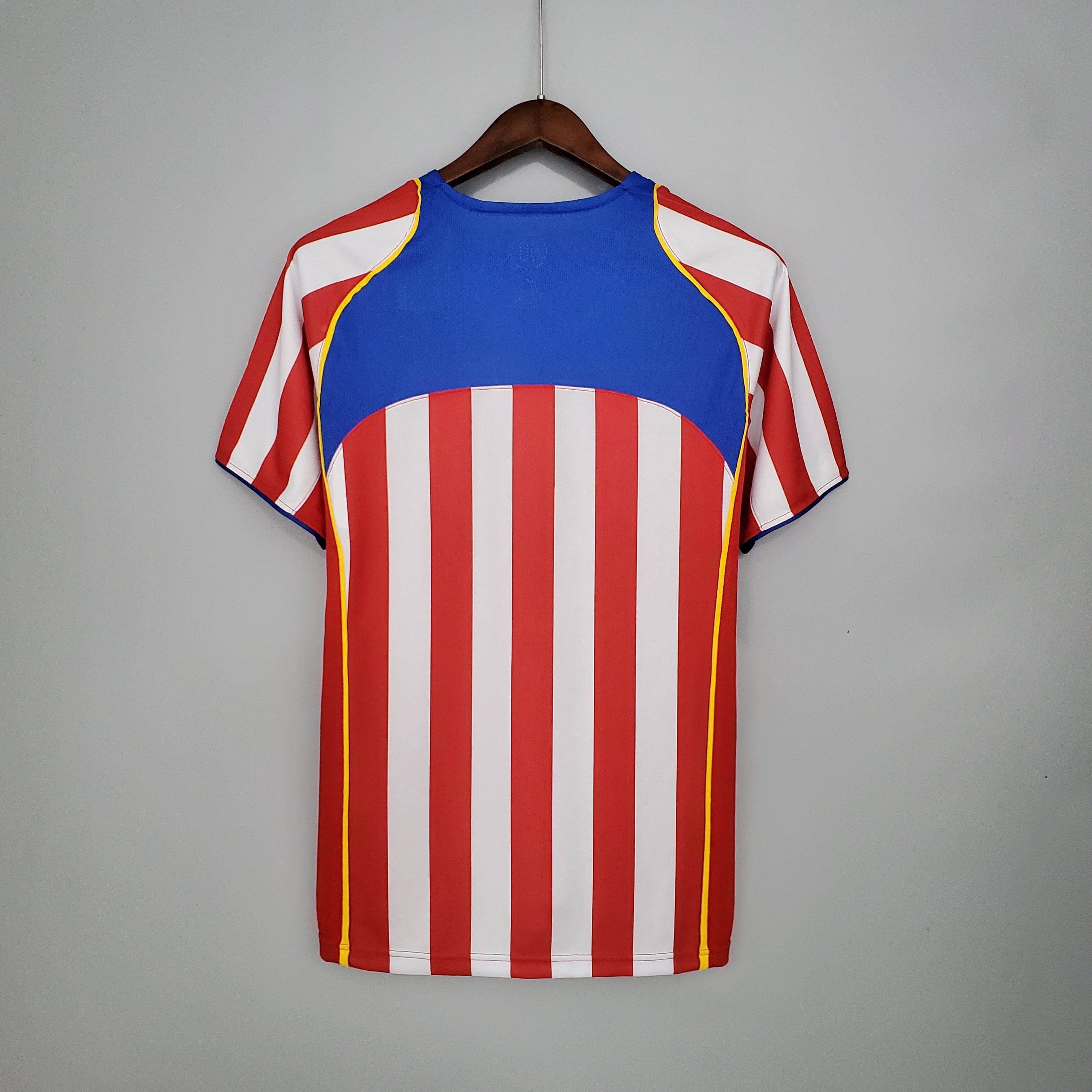 CAMISETA ATLÉTICO DE MADRID I 04/05 HOMBRE (RETRO) - ZonaCamisetas