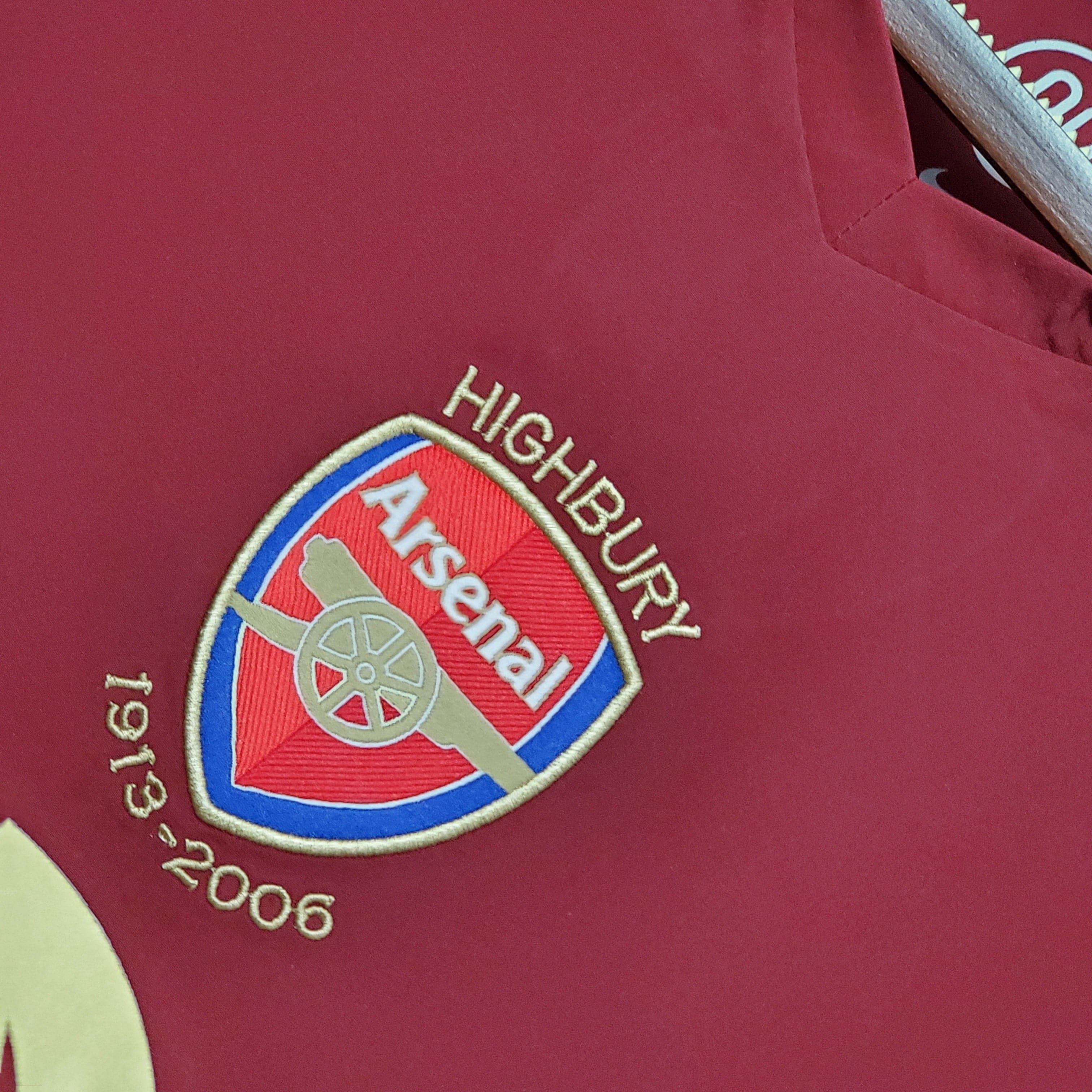 CAMISETA ARSENAL 05/06 II HOMBRE (RETRO) - ZonaCamisetas