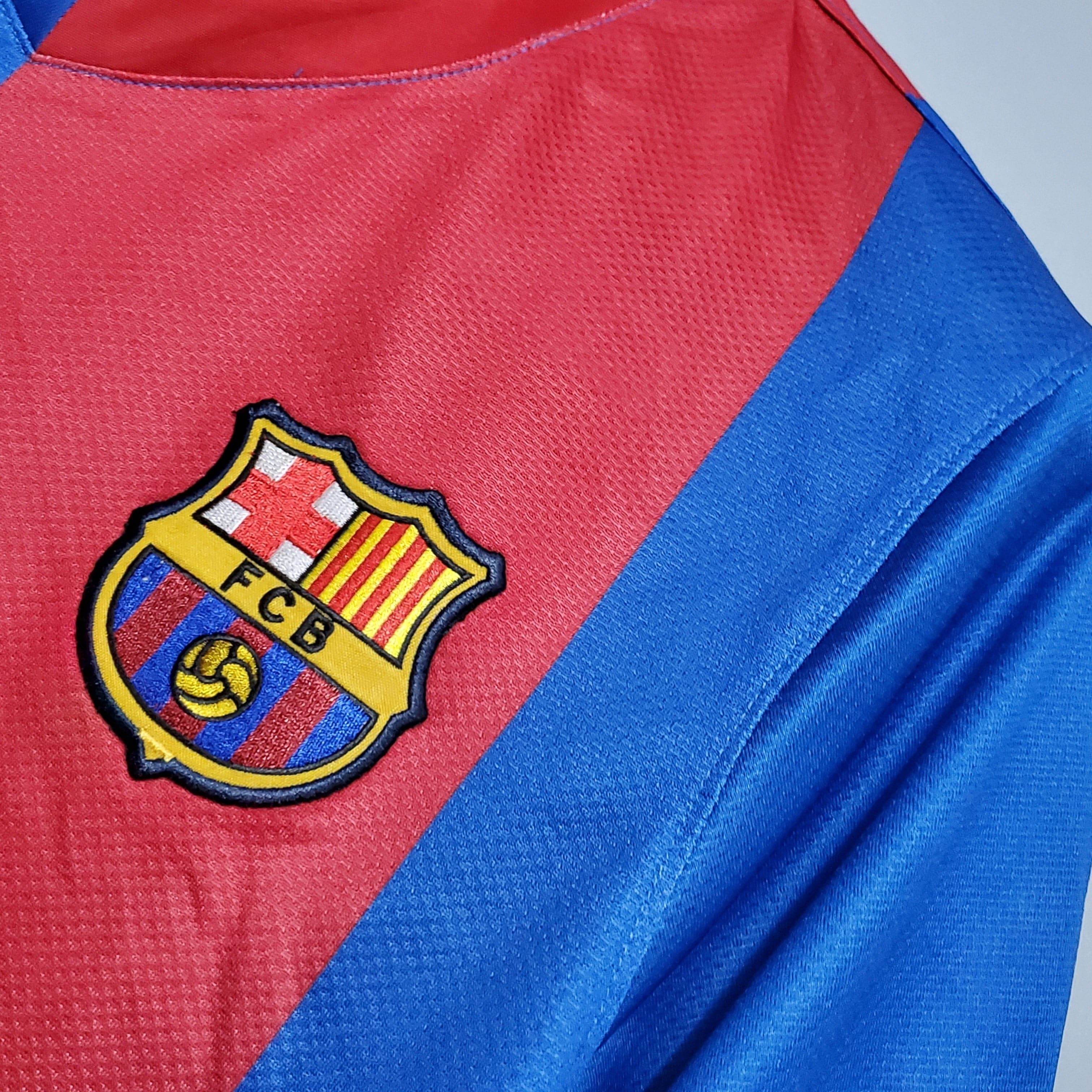 CAMISETA BARCELONA I 06/07 HOMBRE (RETRO) - ZonaCamisetas