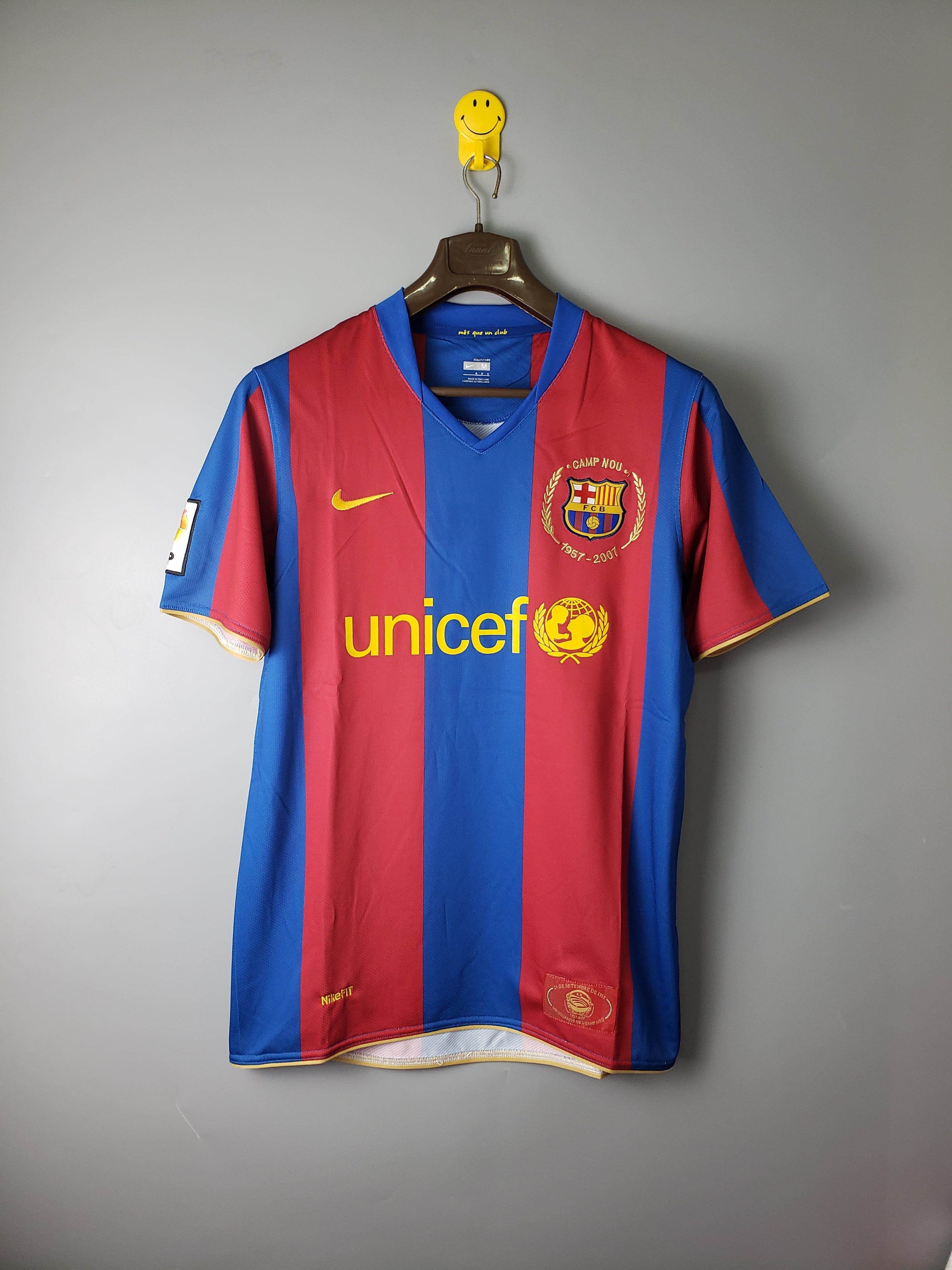 CAMISETA BARCELONA I 07/08 HOMBRE (RETRO) - ZonaCamisetas