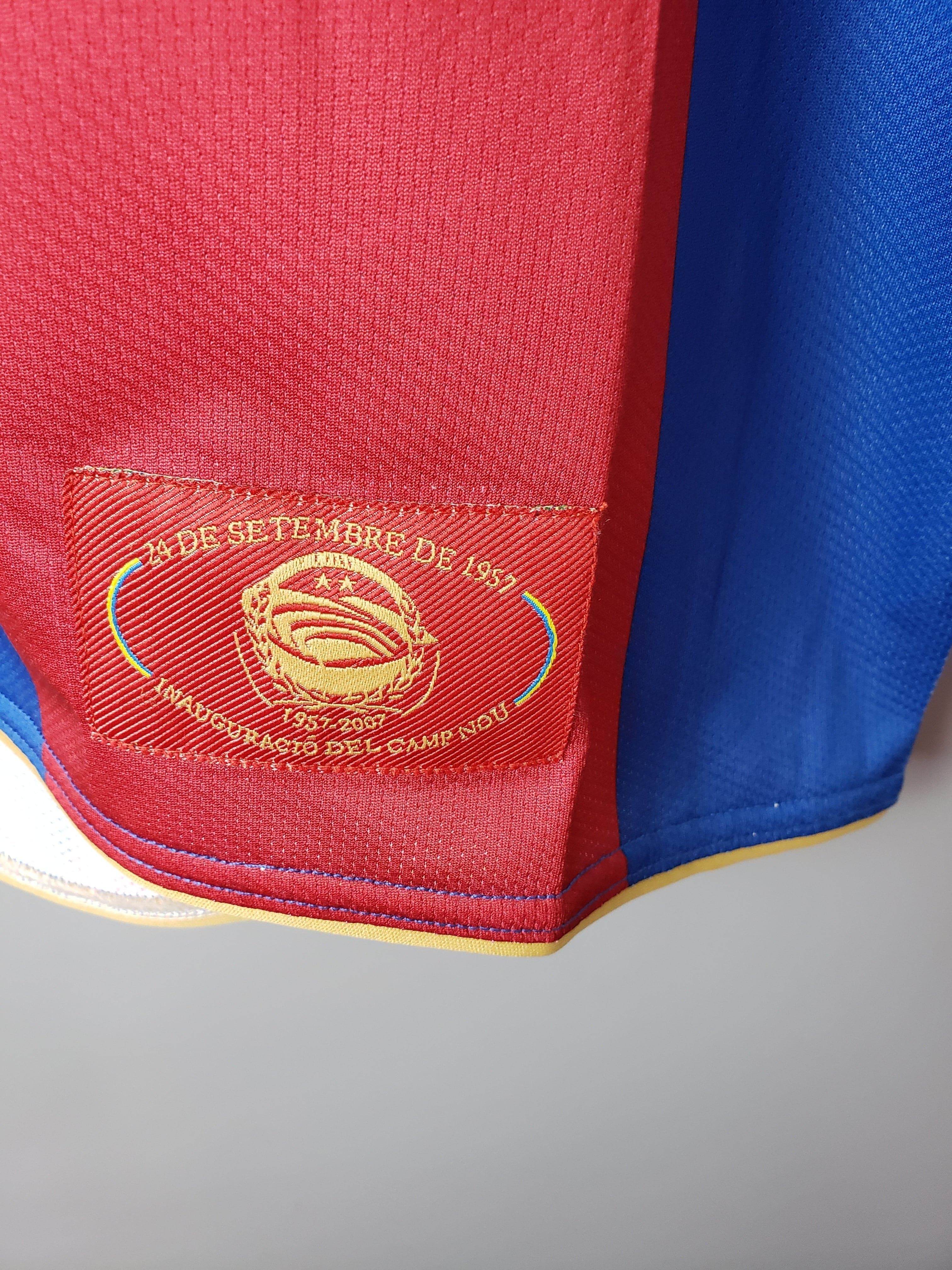 CAMISETA BARCELONA I 07/08 HOMBRE (RETRO) - ZonaCamisetas