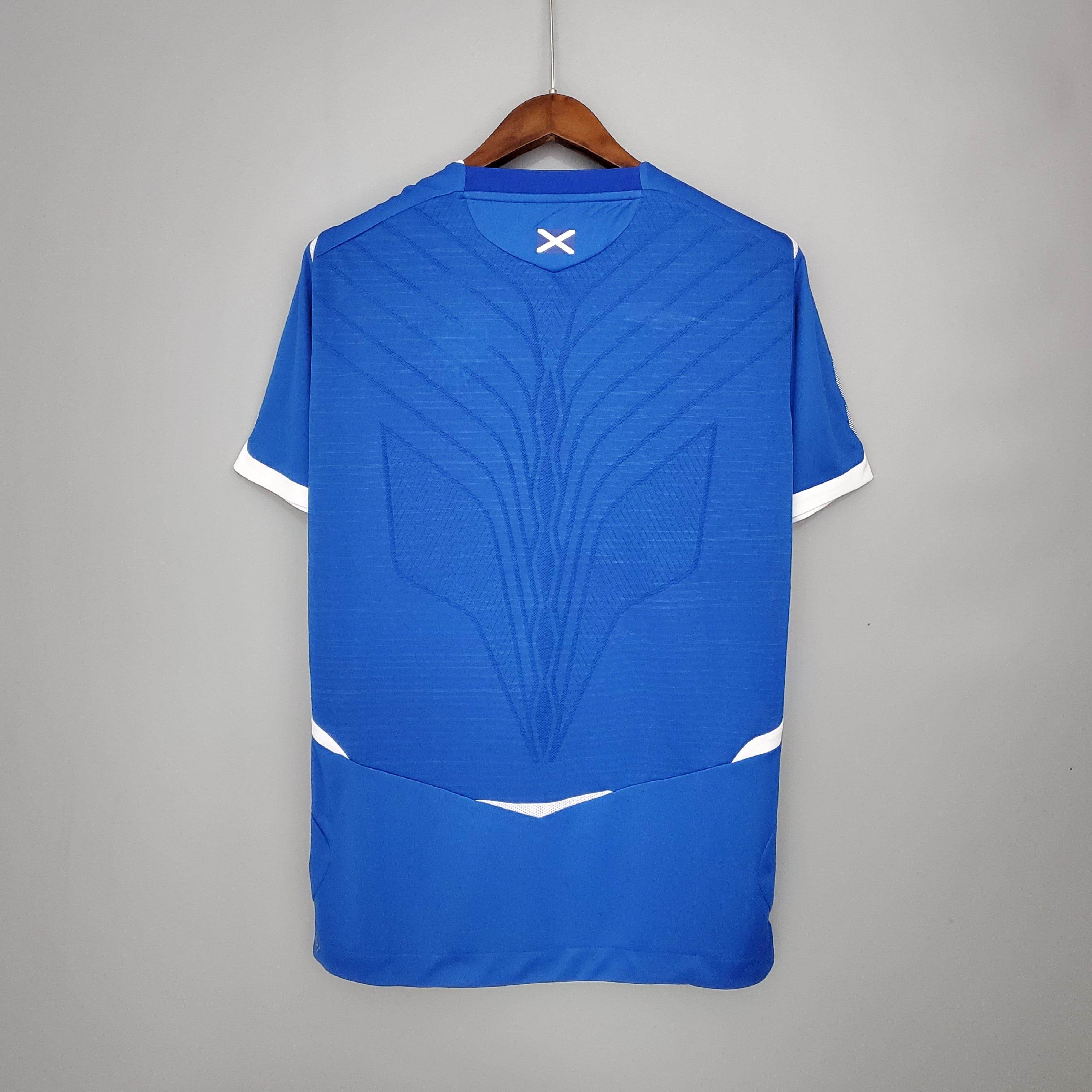 CAMISETA RANGERS I 08/09 HOMBRE (RETRO) - ZonaCamisetas