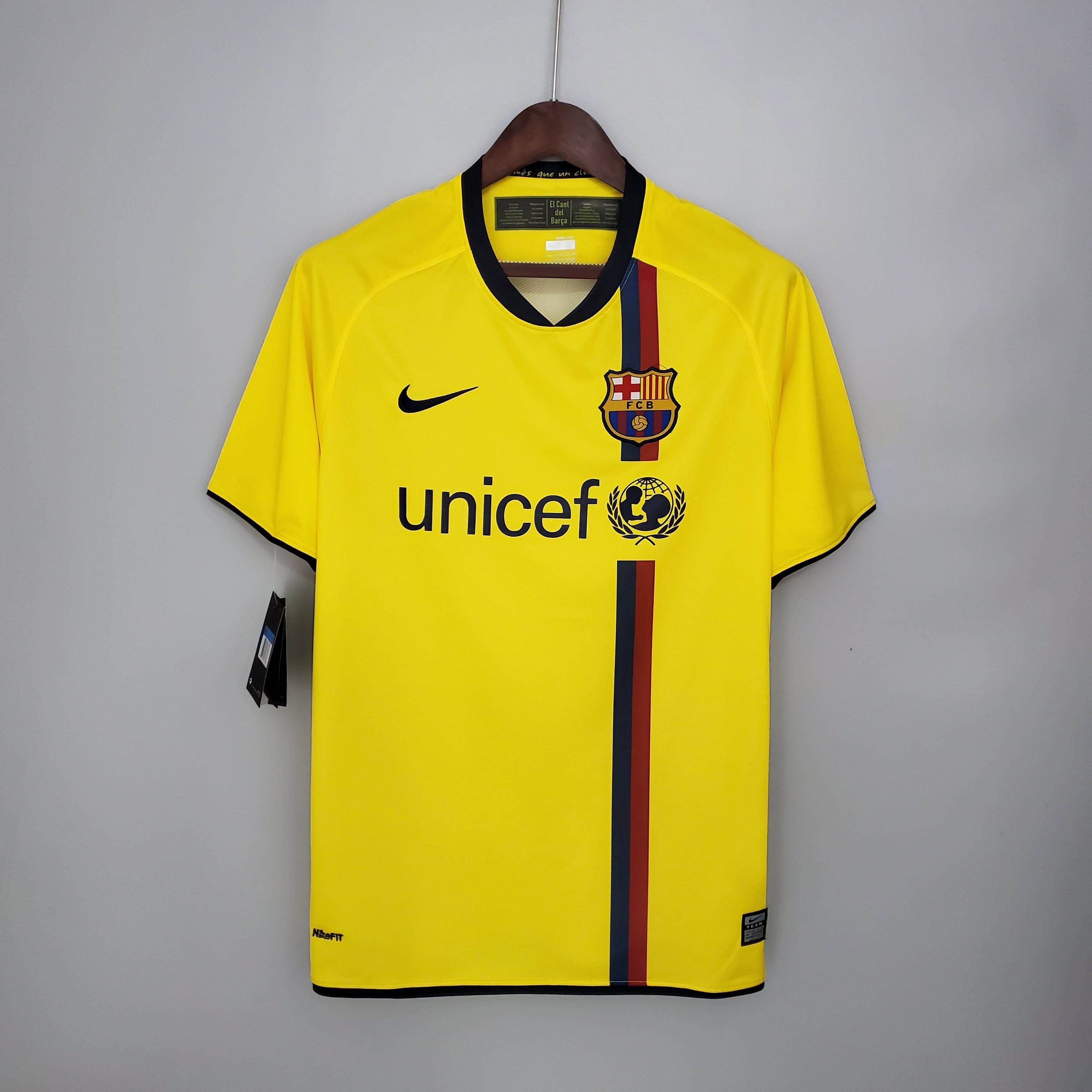 CAMISETA BARCELONA I 08/09 HOMBRE (RETRO) - ZonaCamisetas