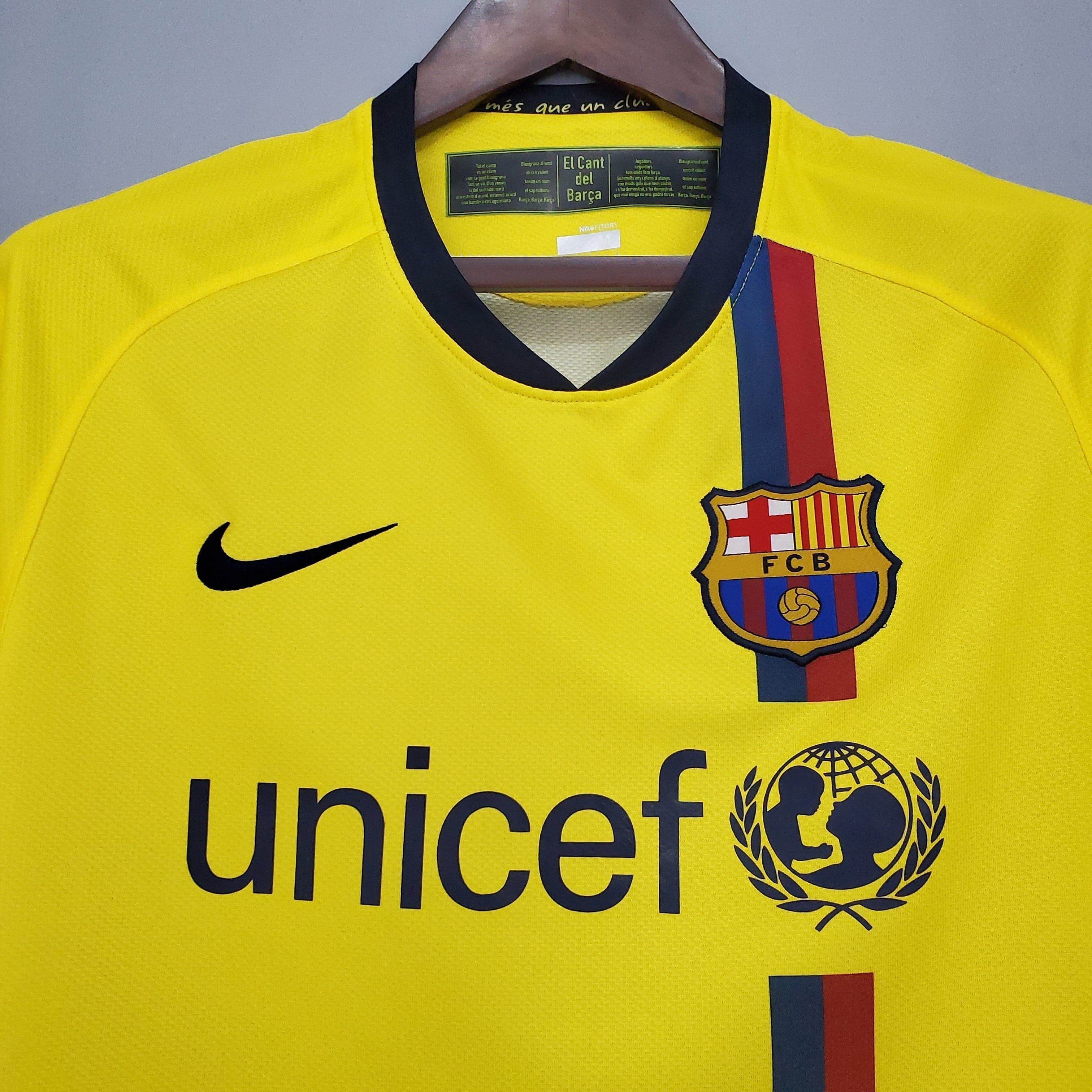 CAMISETA BARCELONA I 08/09 HOMBRE (RETRO) - ZonaCamisetas