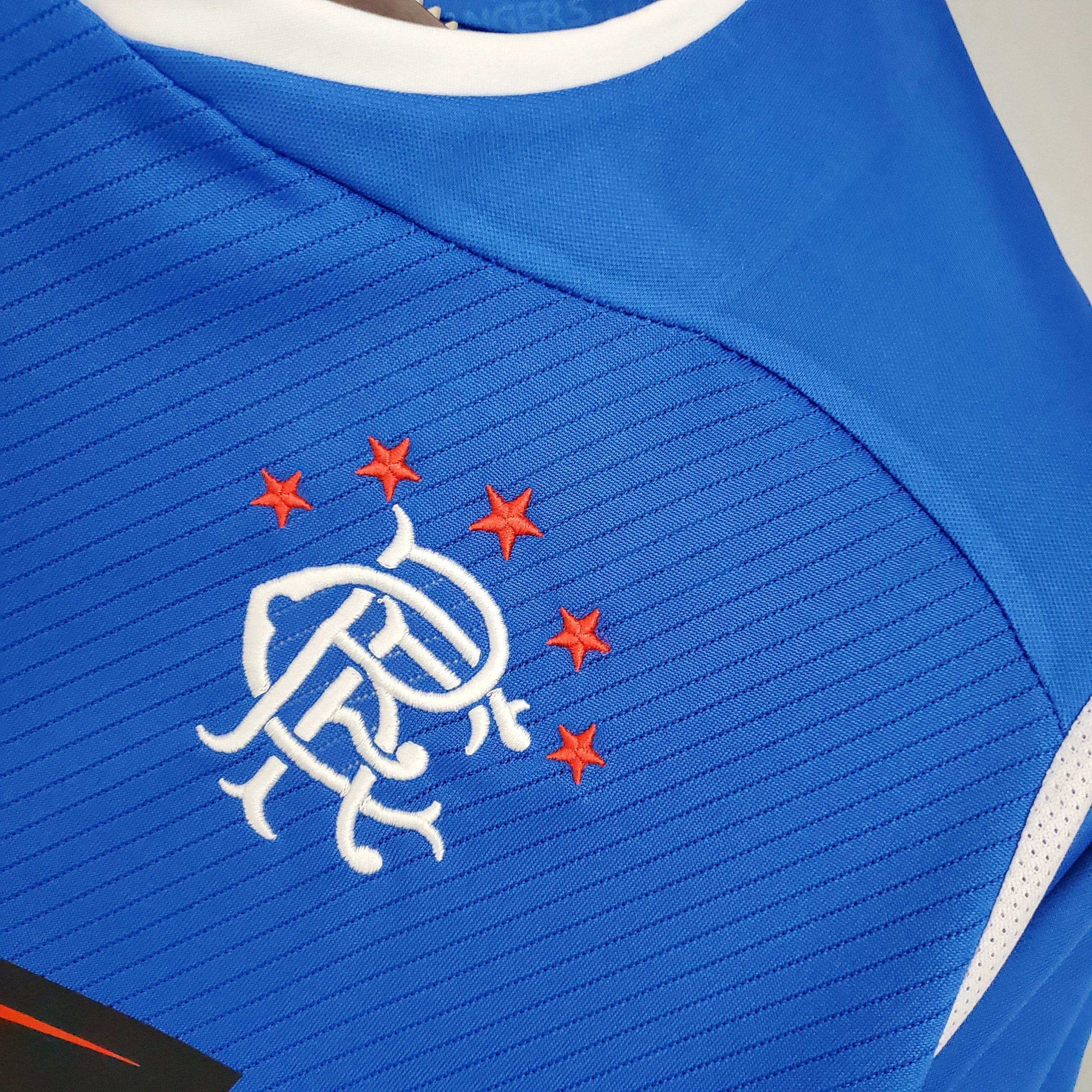 CAMISETA RANGERS I 08/09 HOMBRE (RETRO) - ZonaCamisetas