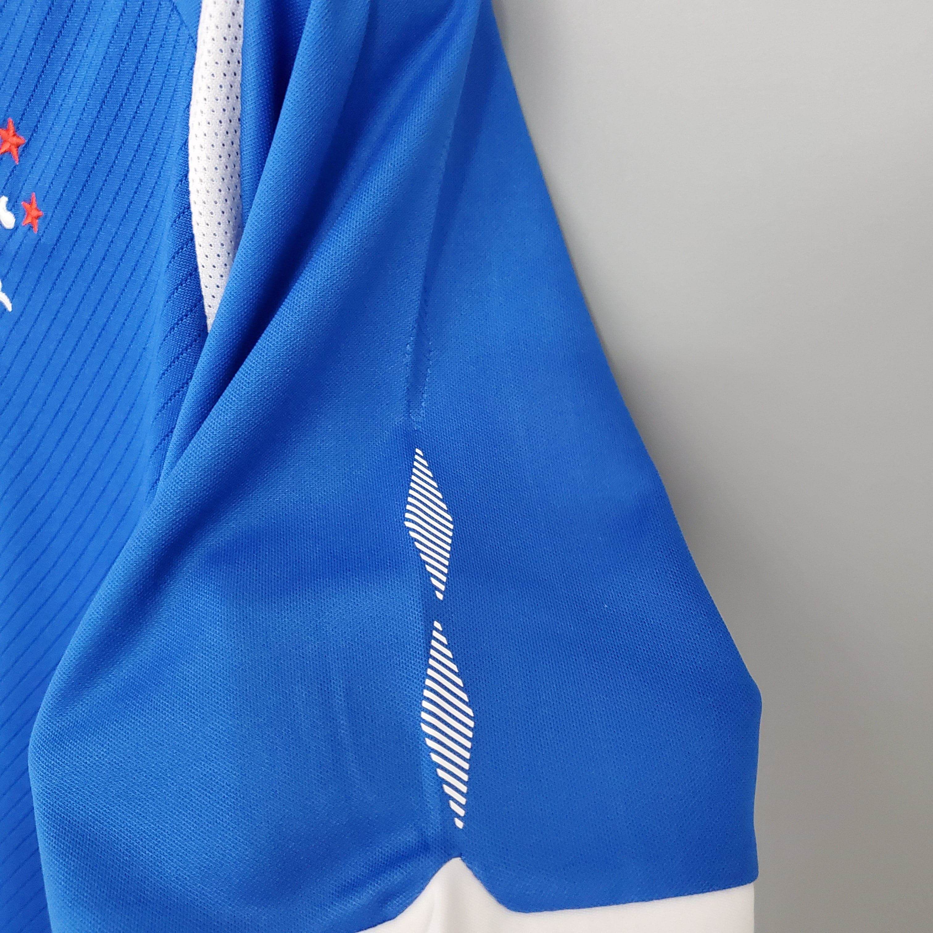 CAMISETA RANGERS I 08/09 HOMBRE (RETRO) - ZonaCamisetas