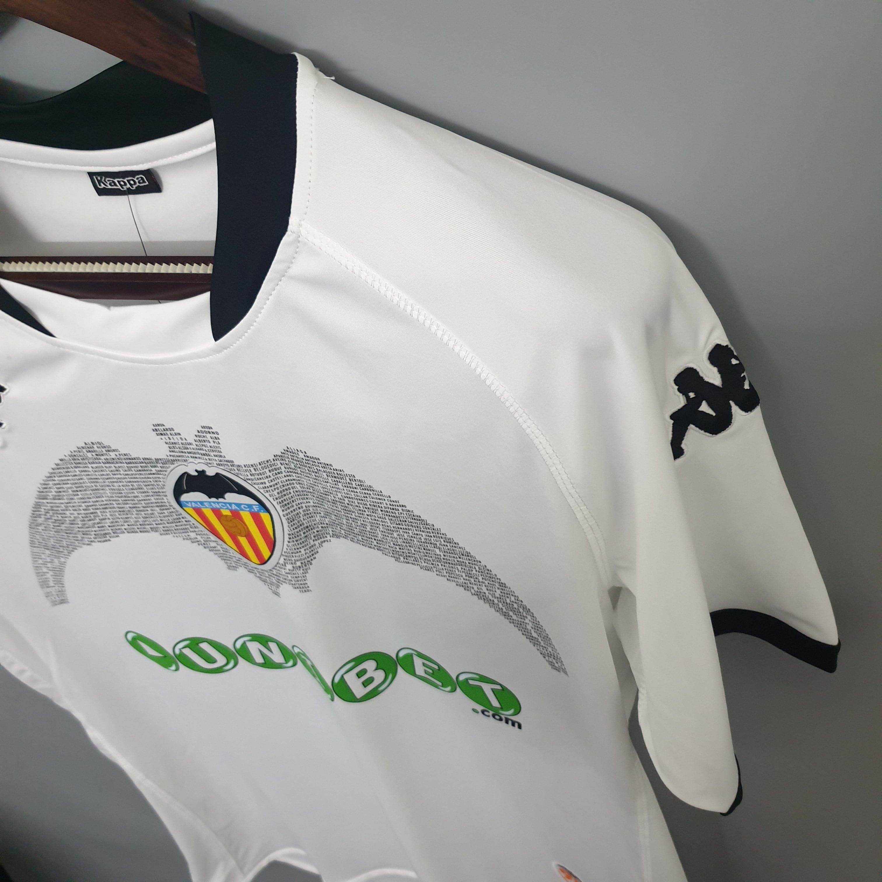 CAMISETA VALENCIA I 09/10 HOMBRE (RETRO) - ZonaCamisetas