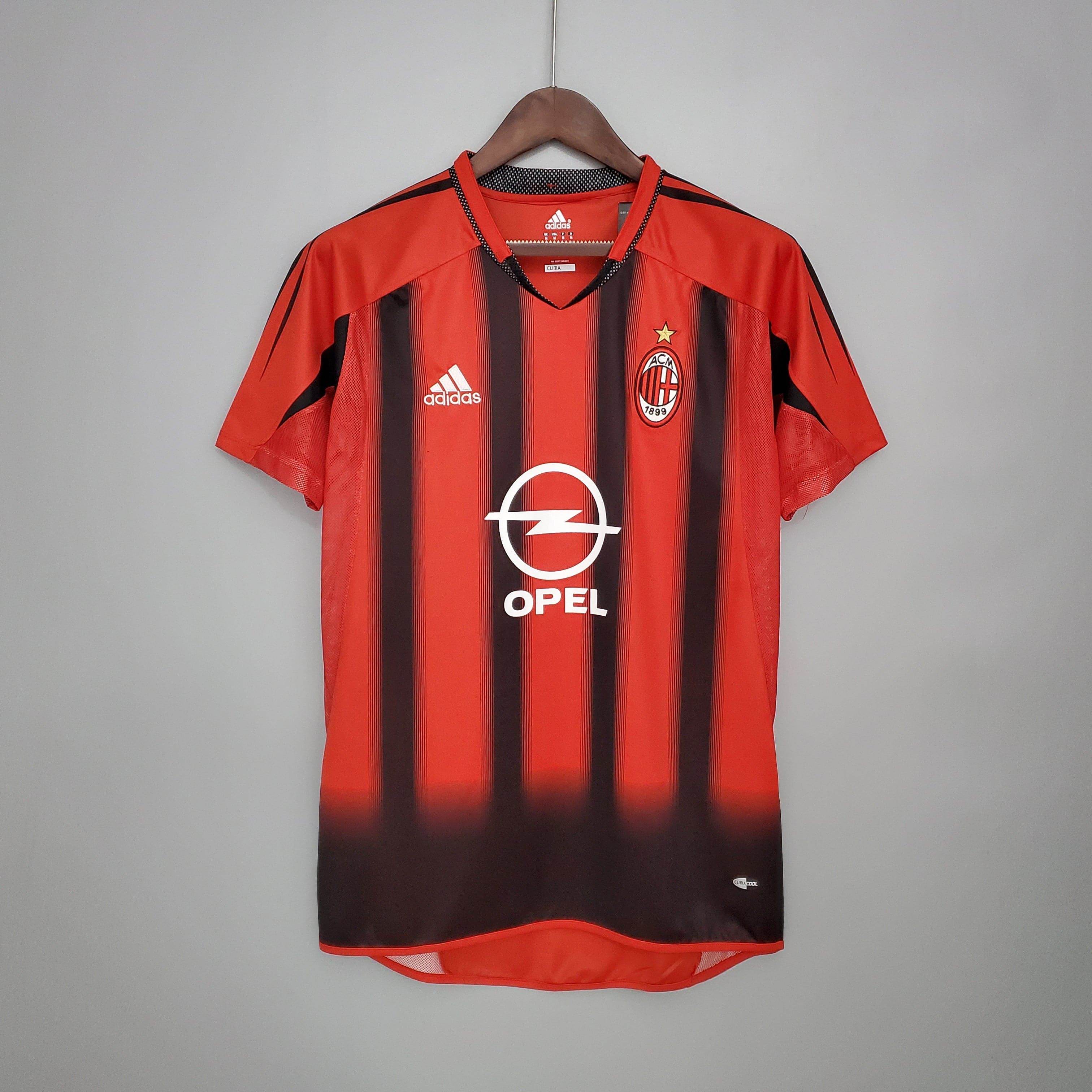 CAMISETA MILAN XIII 04/05 HOMBRE (RETRO) - ZonaCamisetas