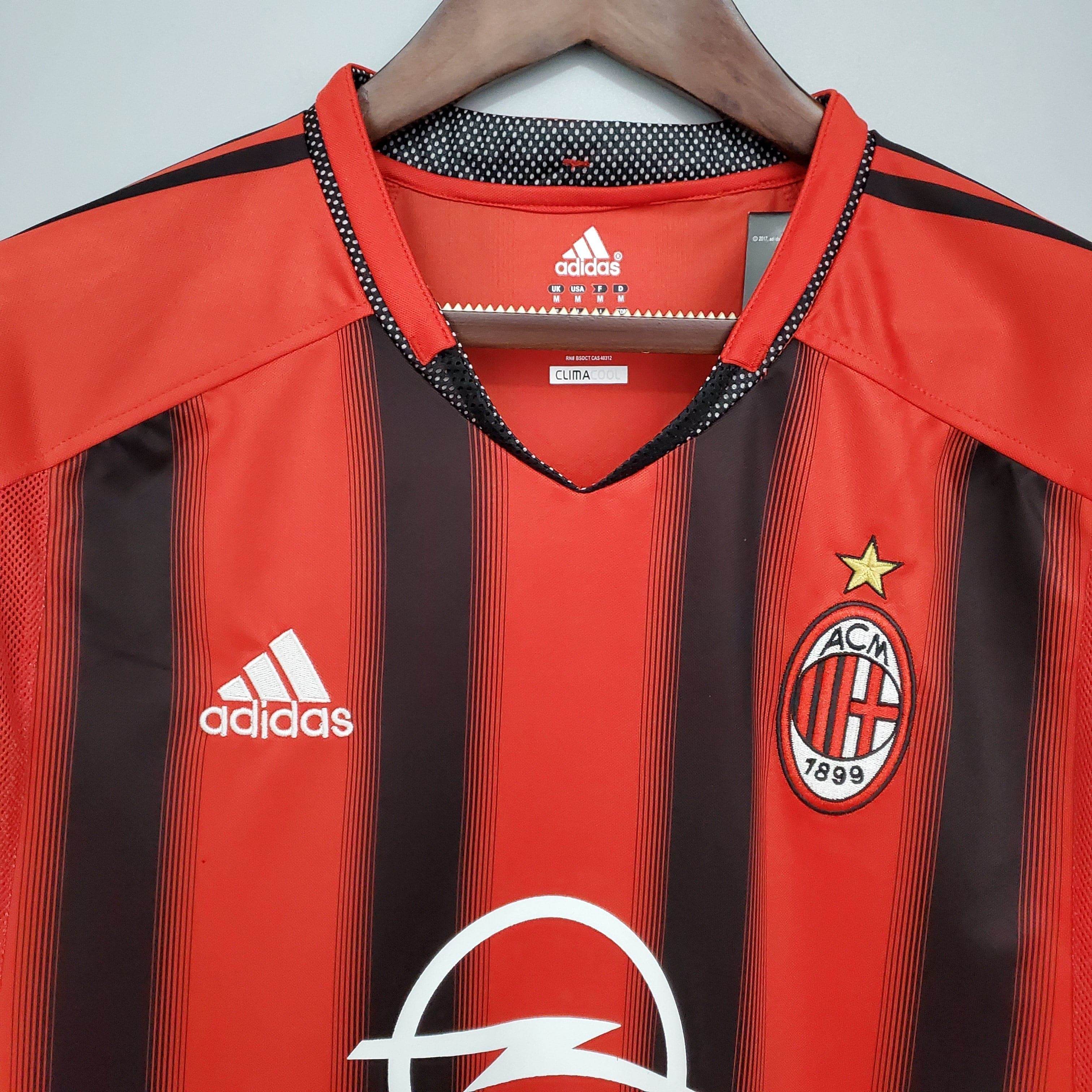 CAMISETA MILAN XIII 04/05 HOMBRE (RETRO) - ZonaCamisetas