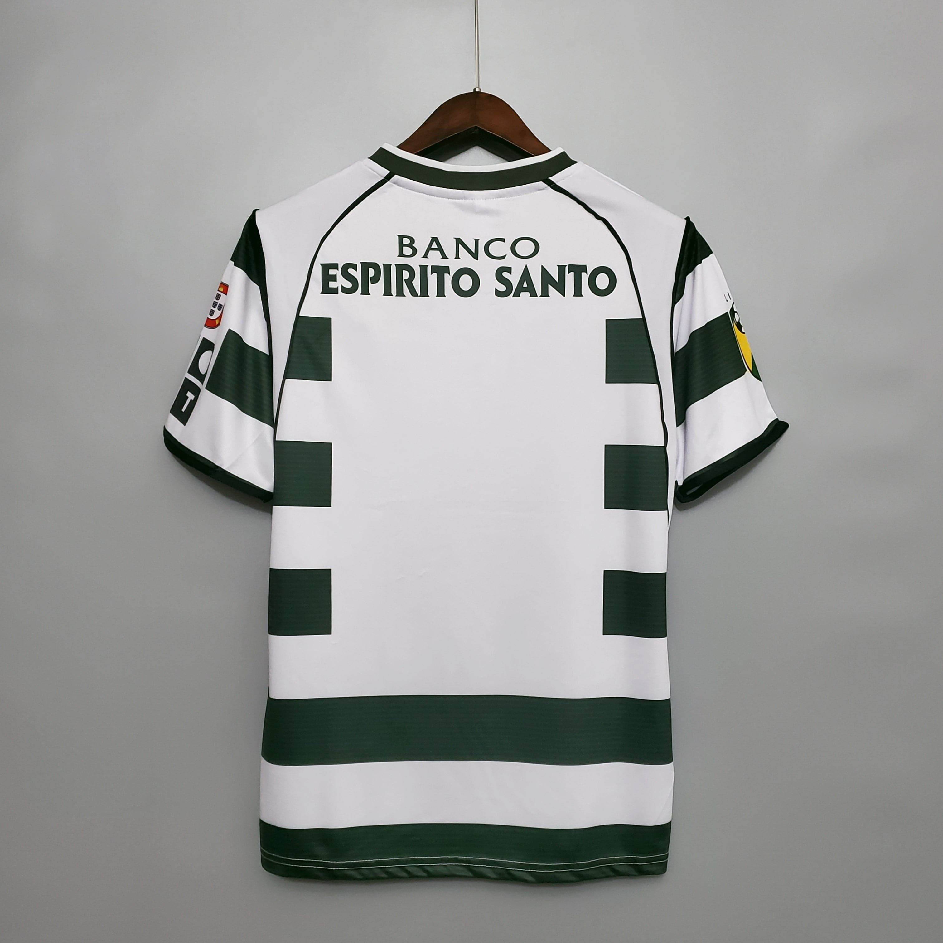 CAMISETA SPORTING LISBOA I 01/03 HOMBRE (RETRO) - ZonaCamisetas