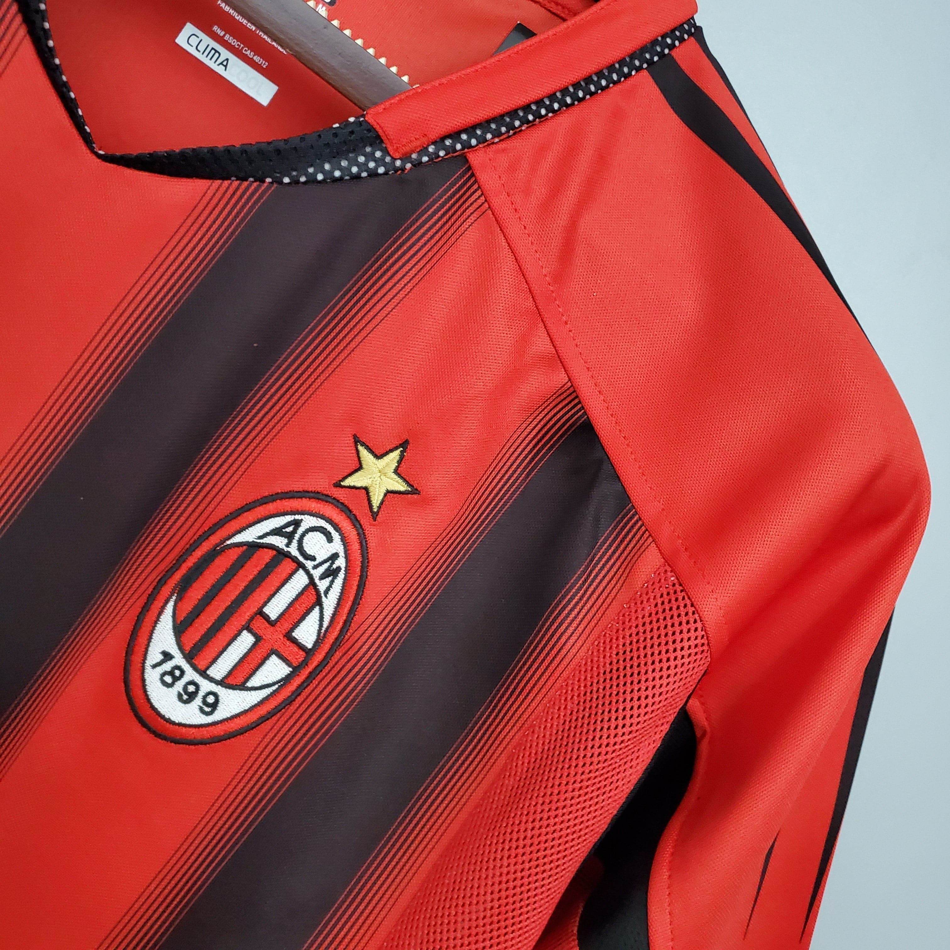 CAMISETA MILAN XIII 04/05 HOMBRE (RETRO) - ZonaCamisetas