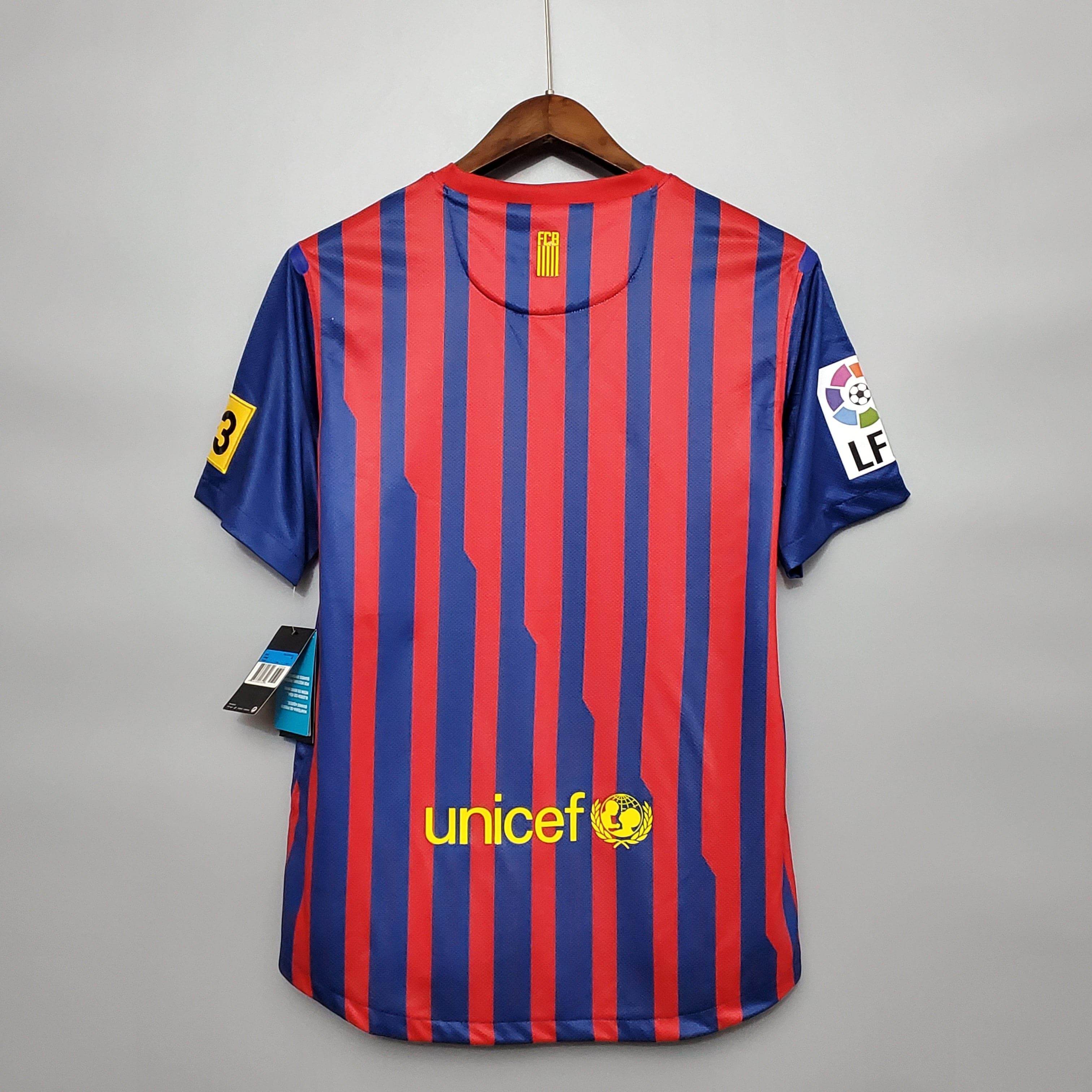 CAMISETA BARCELONA I 11/12 HOMBRE (RETRO) - ZonaCamisetas