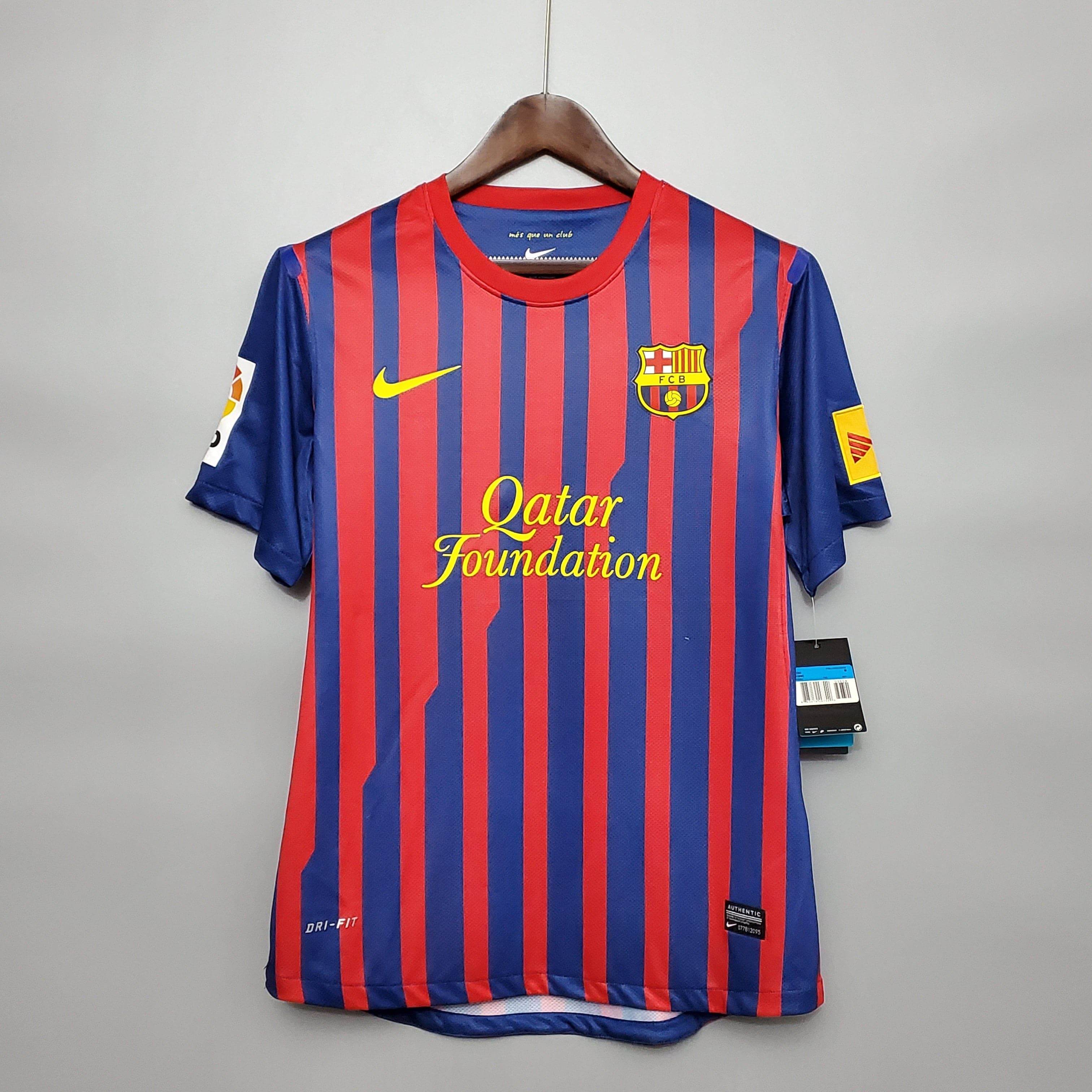 CAMISETA BARCELONA I 11/12 HOMBRE (RETRO) - ZonaCamisetas