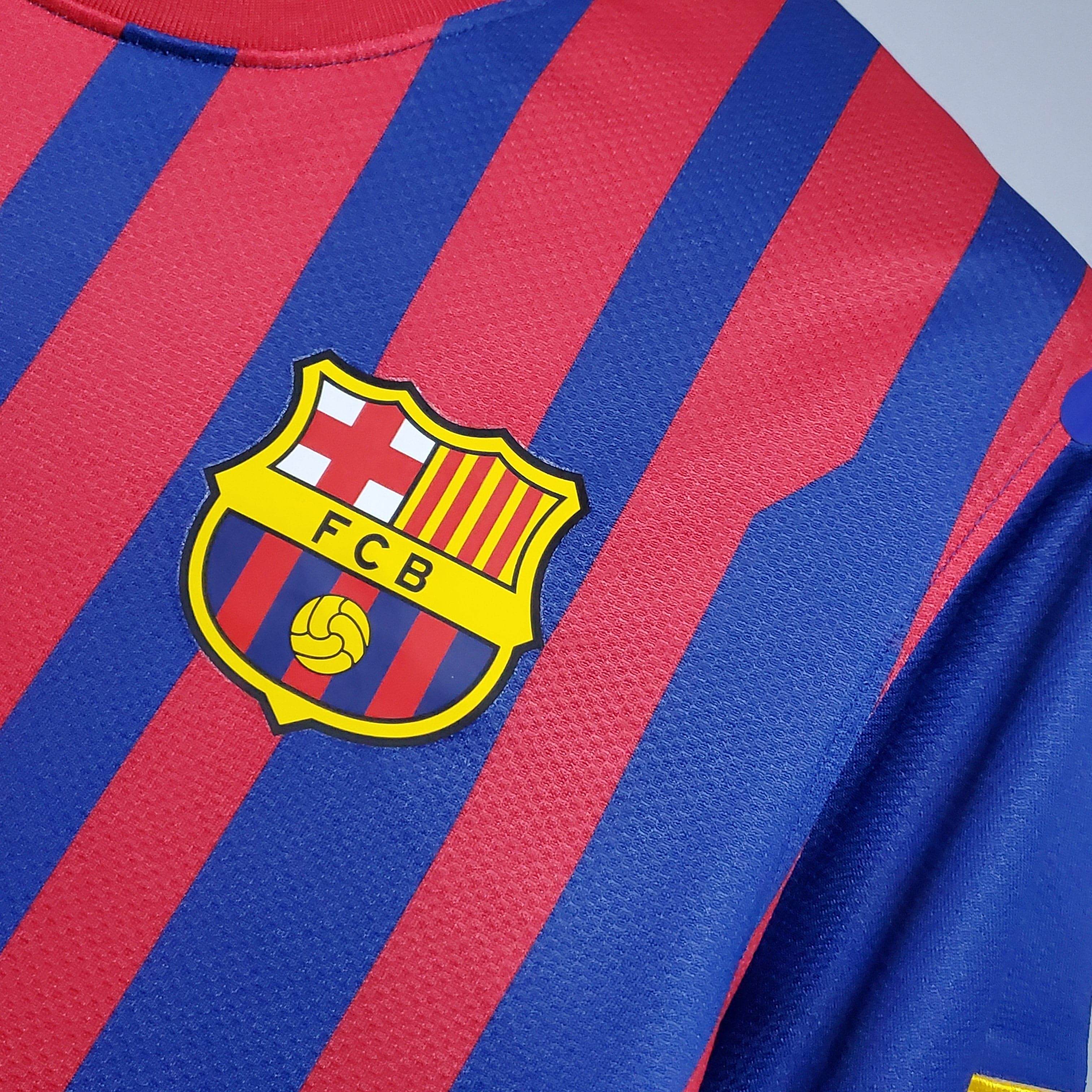 CAMISETA BARCELONA I 11/12 HOMBRE (RETRO) - ZonaCamisetas