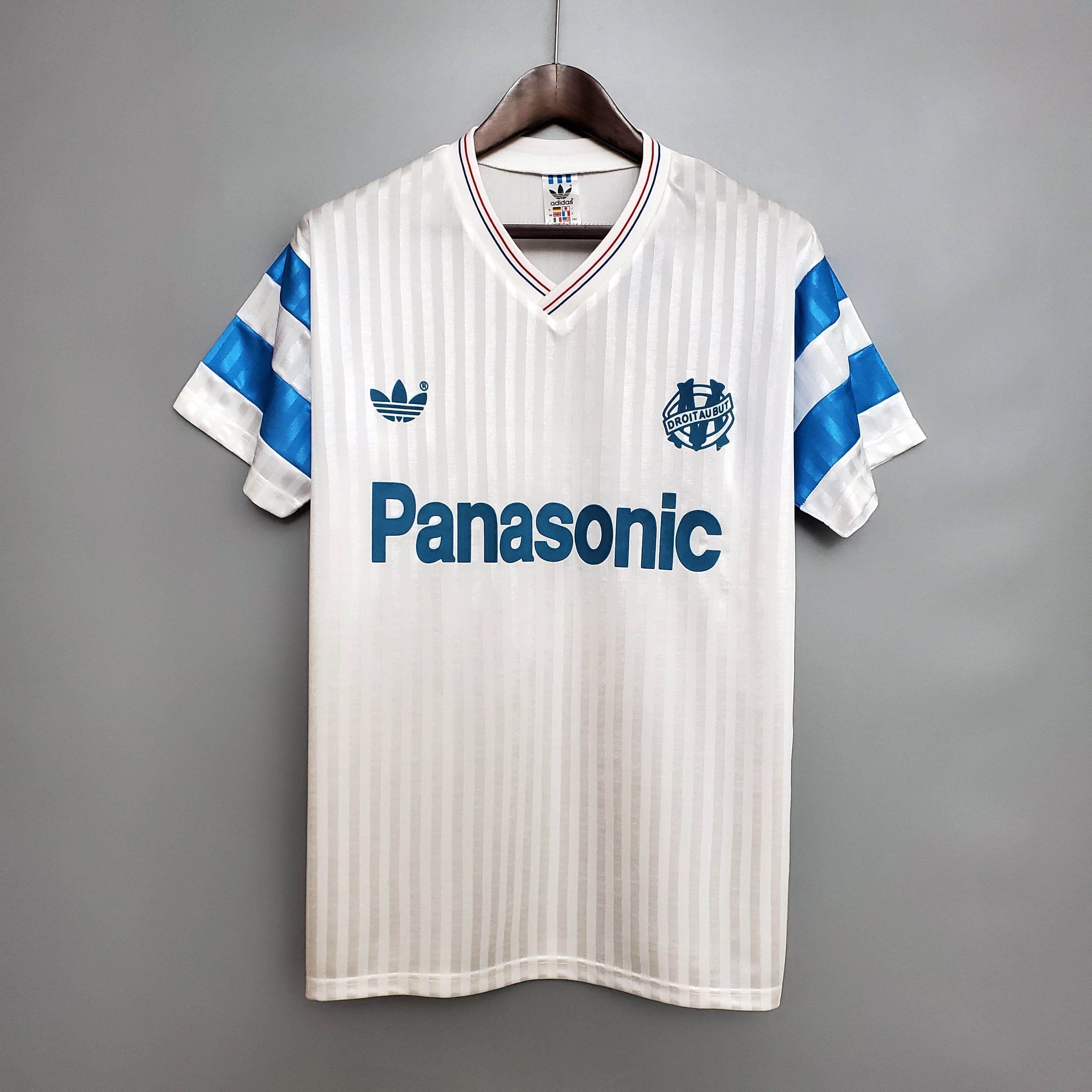 CAMISETA OLYMPIQUE MARSEILLE I 1990 HOMBRE (RETRO) - ZonaCamisetas