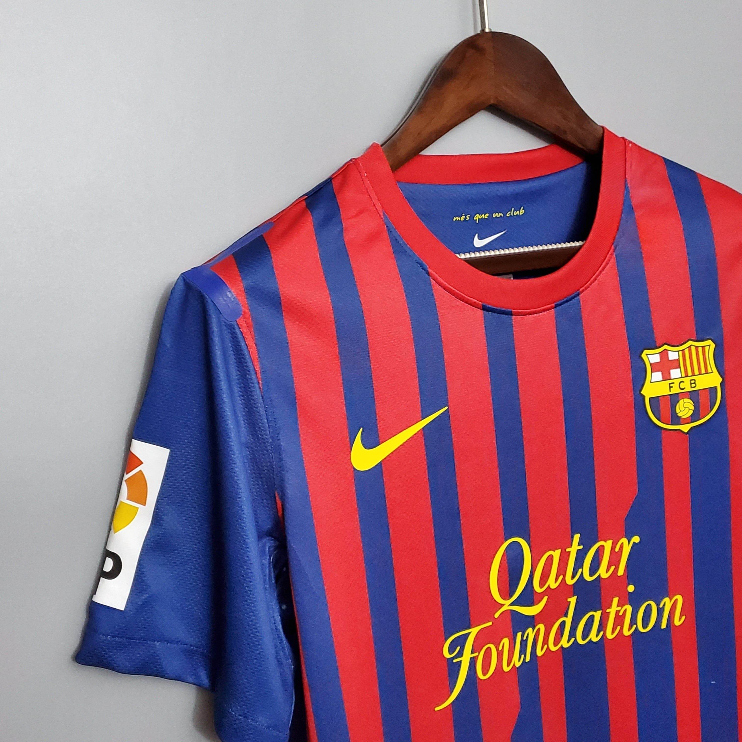 CAMISETA BARCELONA I 11/12 HOMBRE (RETRO) - ZonaCamisetas