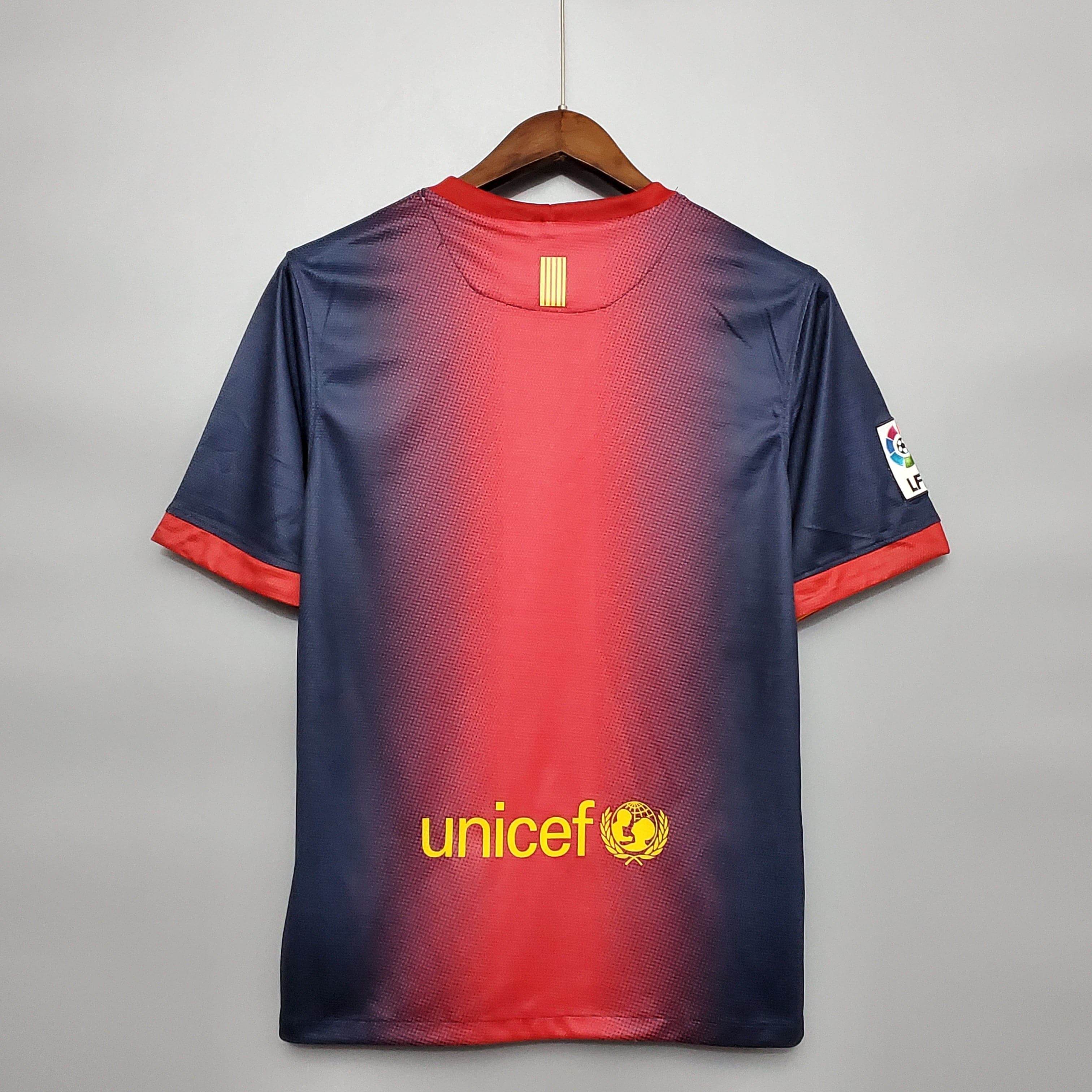 CAMISETA BARCELONA I 12/13 HOMBRE (RETRO) - ZonaCamisetas