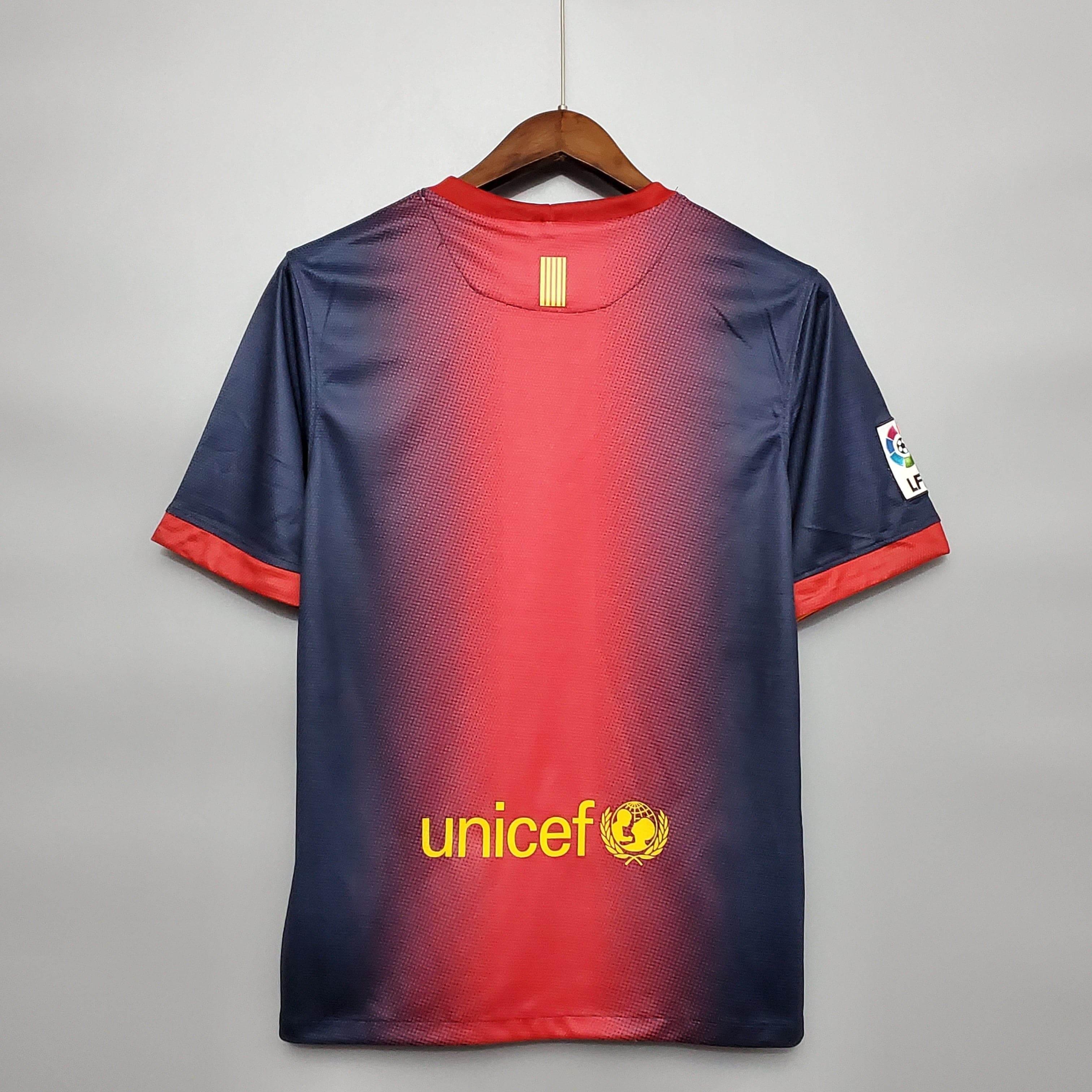 CAMISETA BARCELONA I 12/13 HOMBRE (RETRO) - ZonaCamisetas