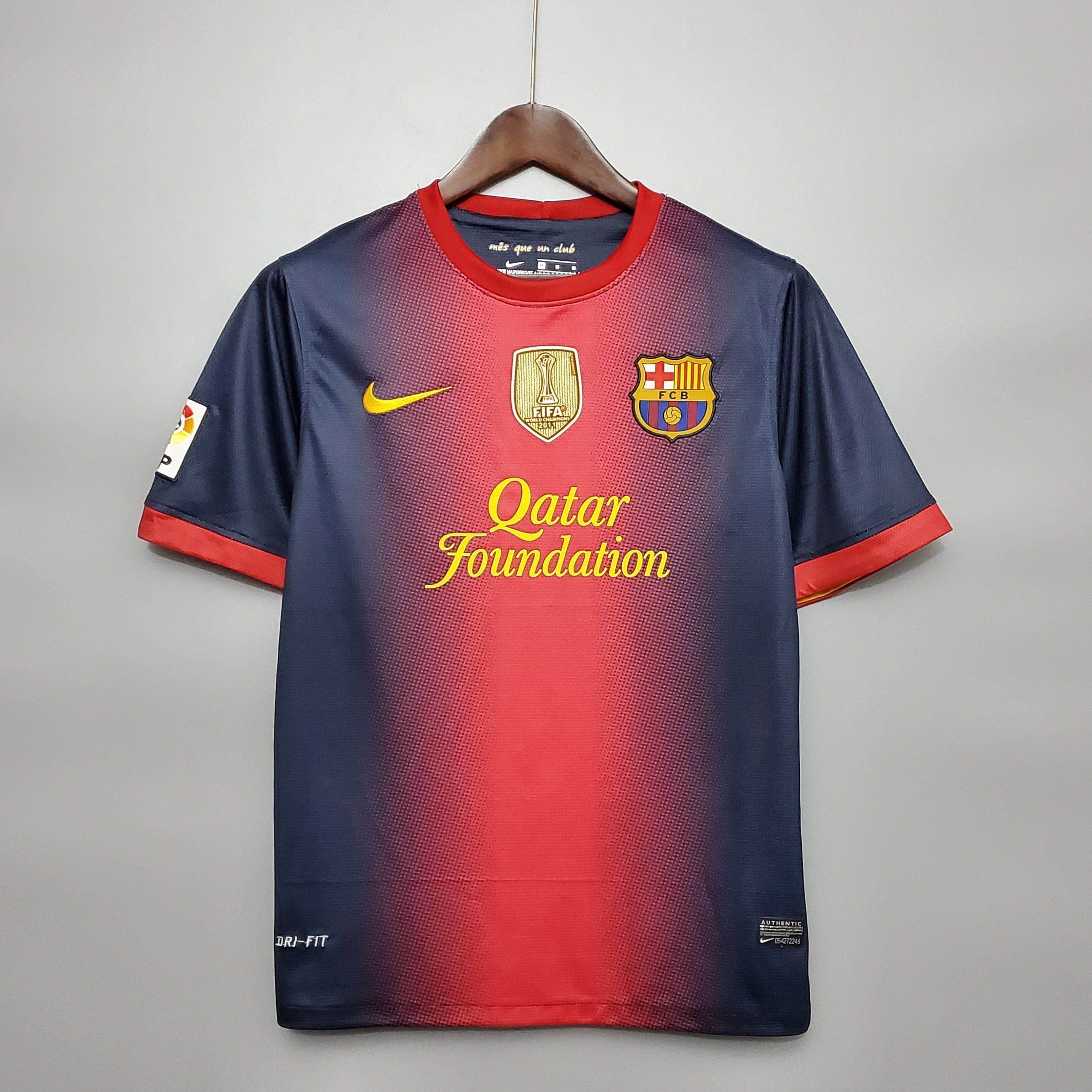 CAMISETA BARCELONA I 12/13 HOMBRE (RETRO) - ZonaCamisetas