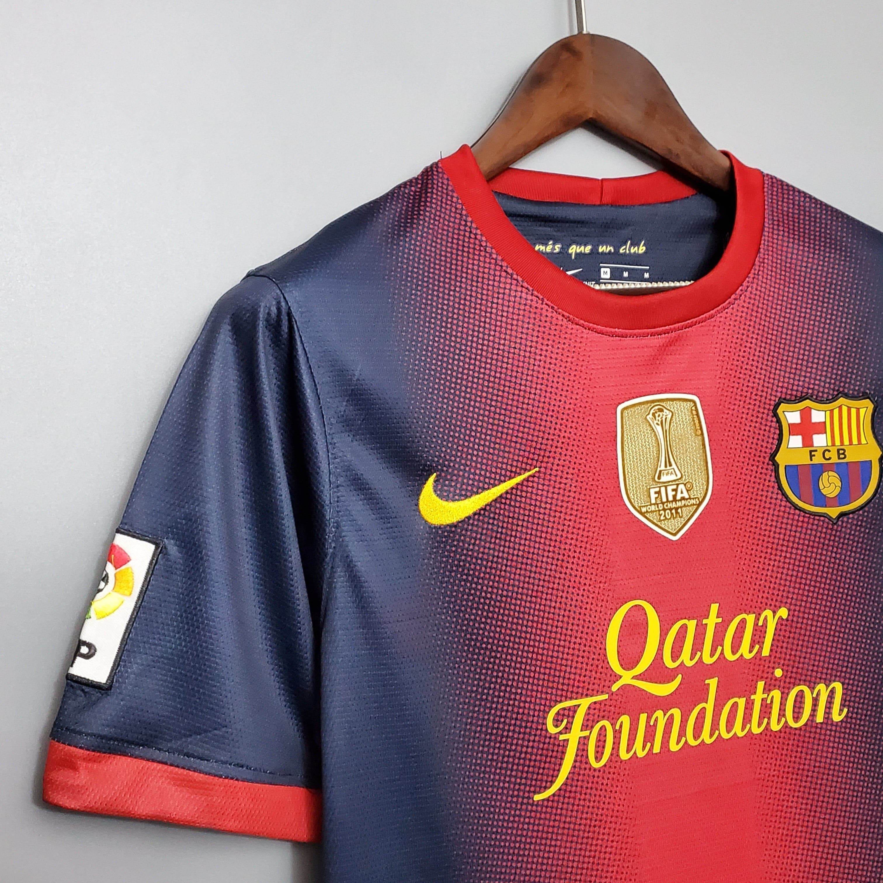 CAMISETA BARCELONA I 12/13 HOMBRE (RETRO) - ZonaCamisetas