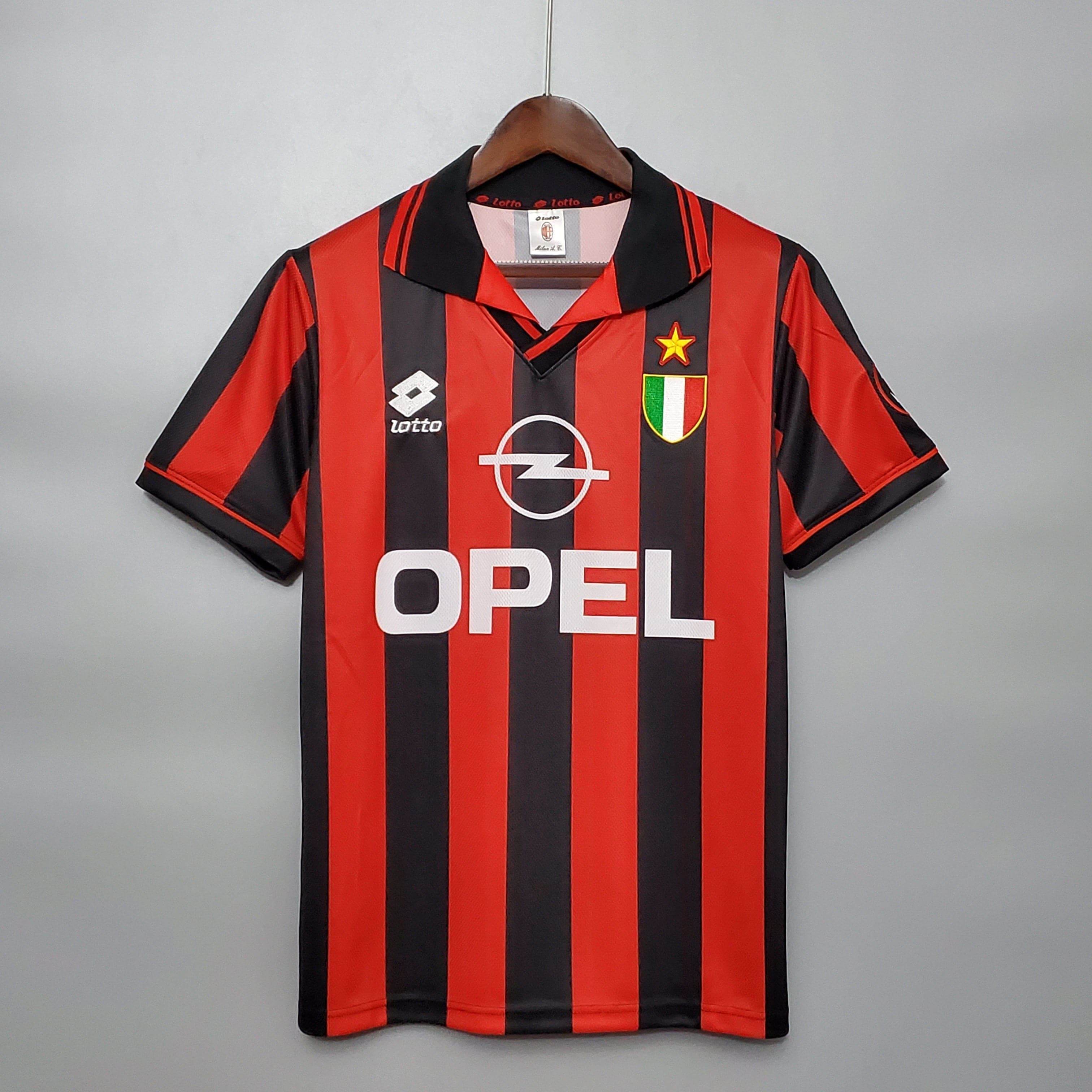 CAMISETA AC MILAN II 96/97 HOMBRE (RETRO) - ZonaCamisetas