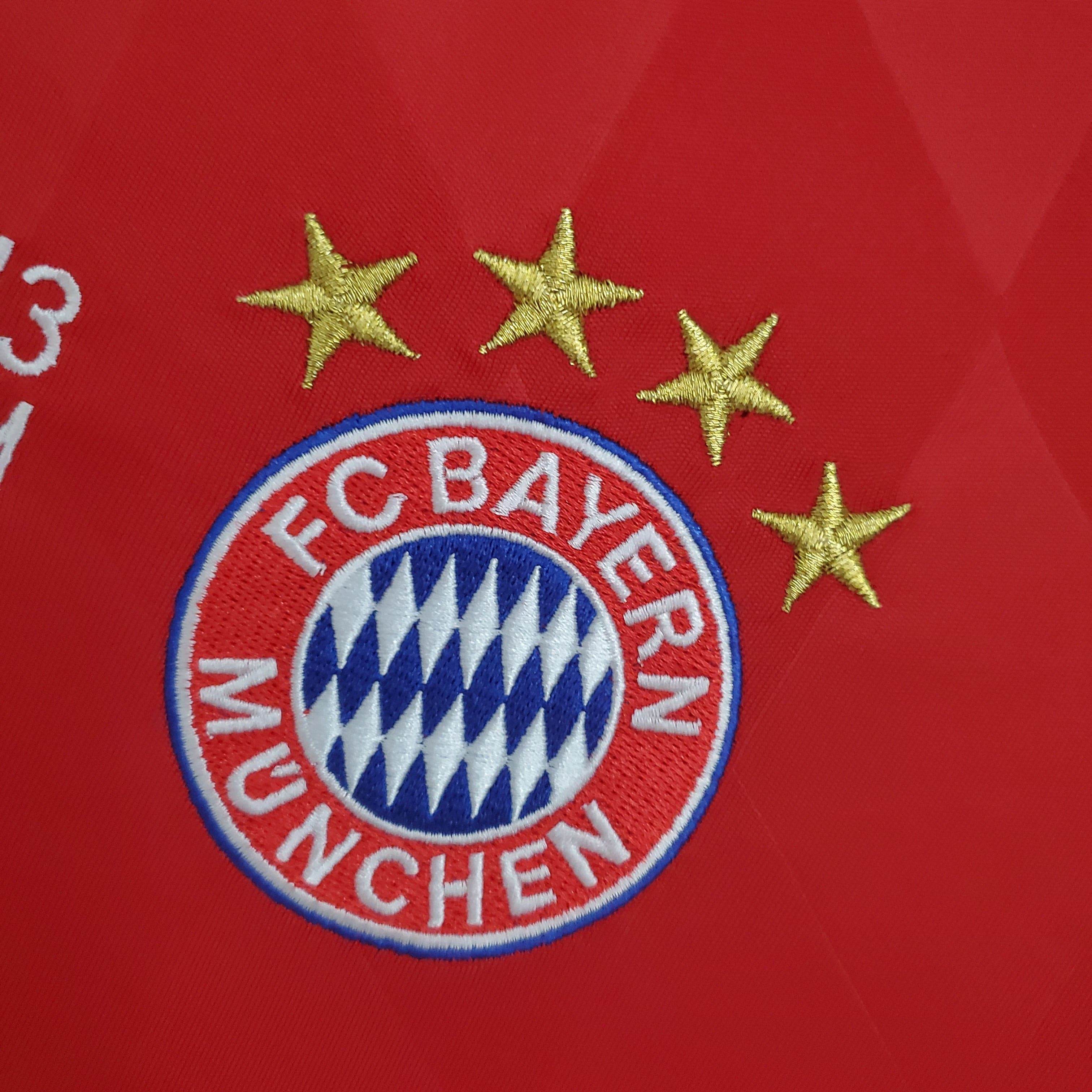 CAMISETA BAYERN DE MUNICH I 2013 HOMBRE (RETRO) MANGA LARGA - ZonaCamisetas