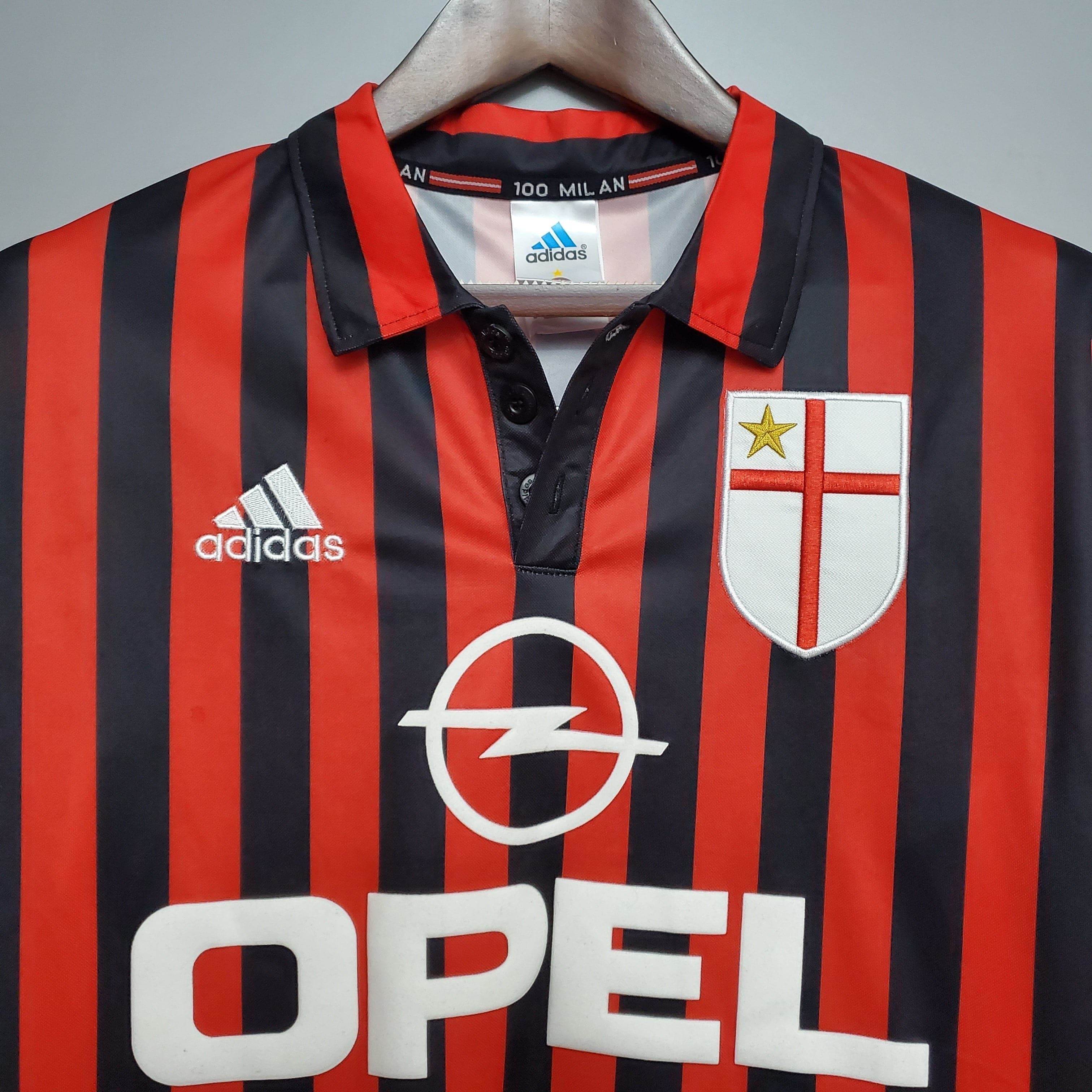CAMISETA MILAN XVI 99/00 HOMBRE (RETRO) - ZonaCamisetas