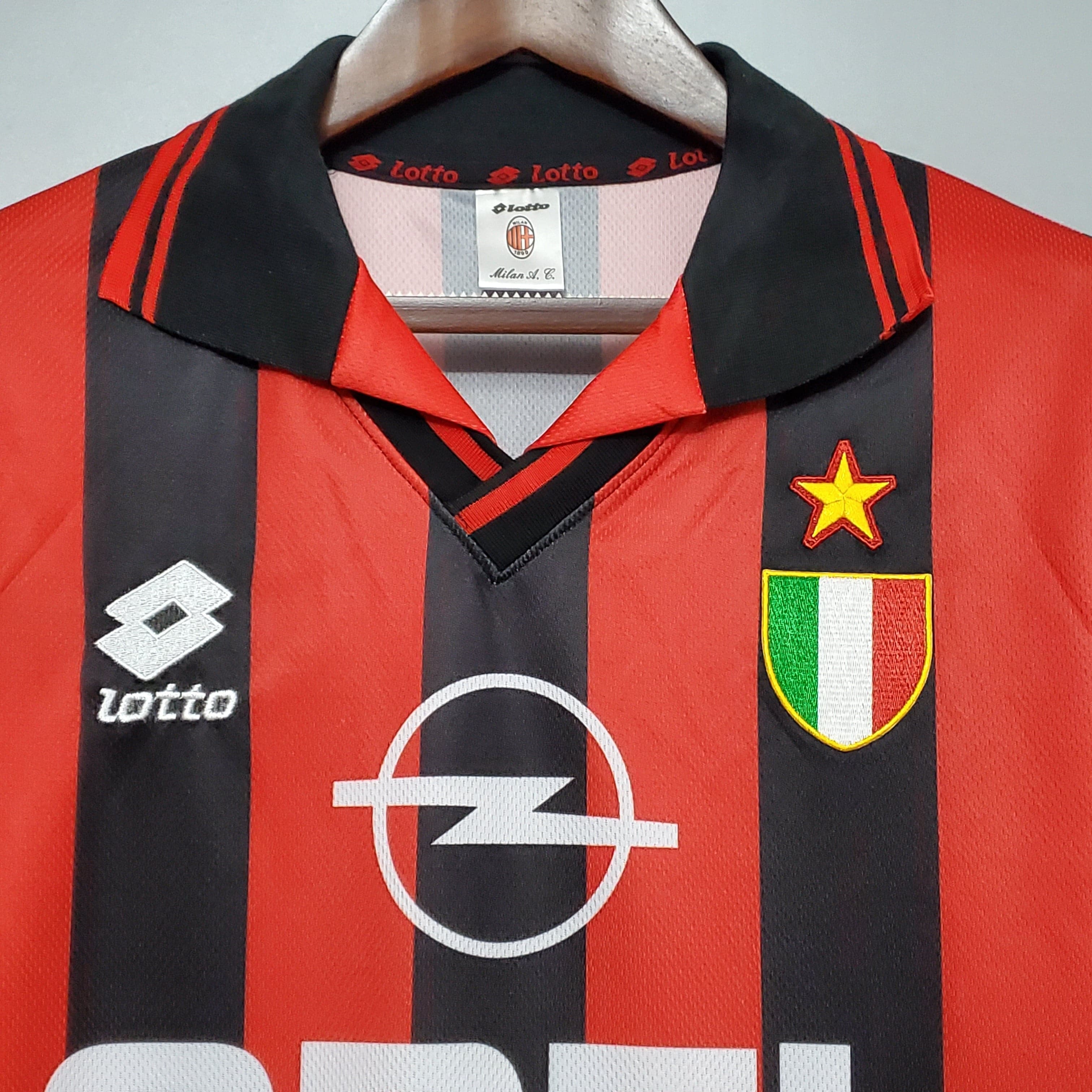 CAMISETA AC MILAN II 96/97 HOMBRE (RETRO)