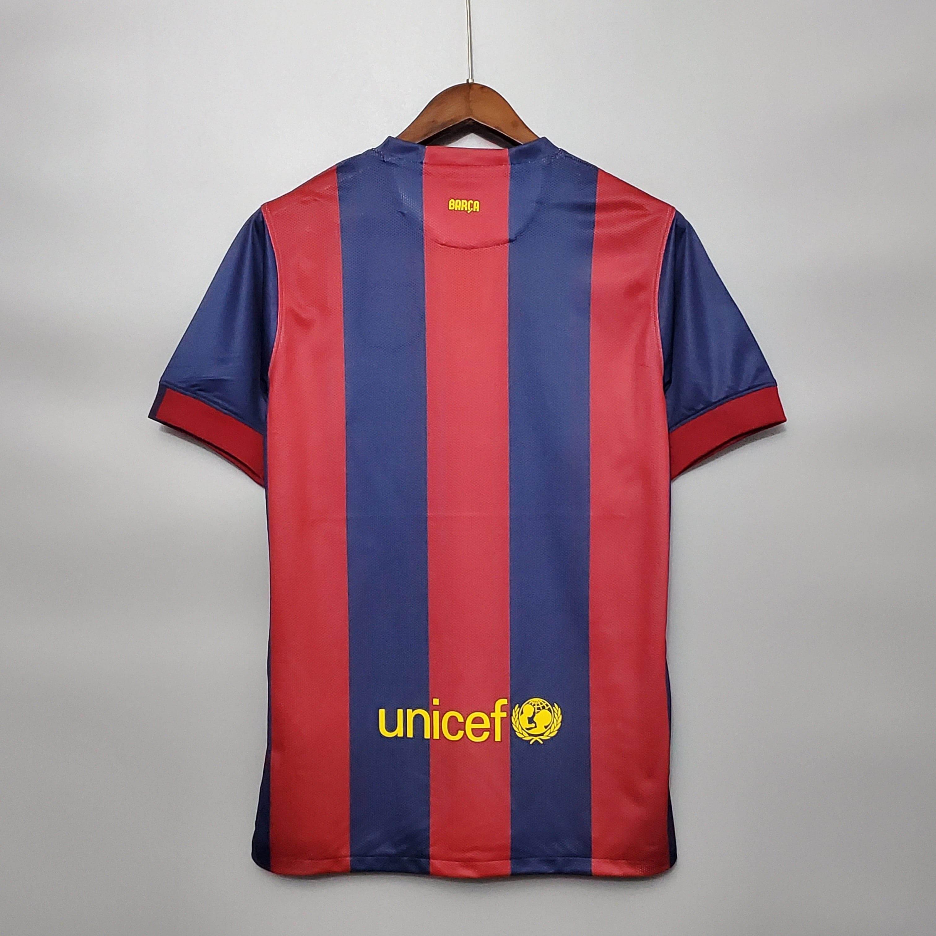 CAMISETA BARCELONA I 14/15 HOMBRE (RETRO) - ZonaCamisetas