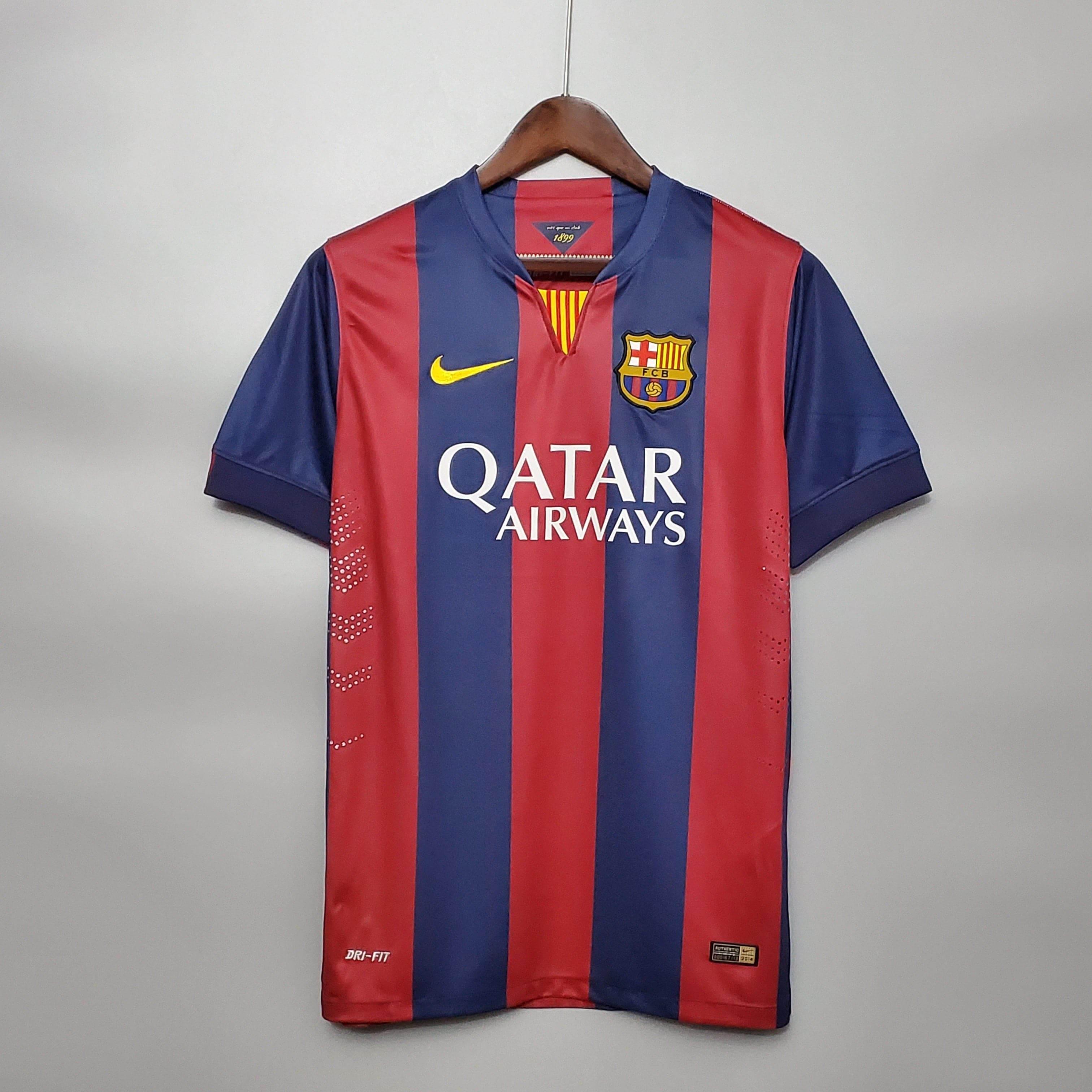 CAMISETA BARCELONA I 14/15 HOMBRE (RETRO) - ZonaCamisetas