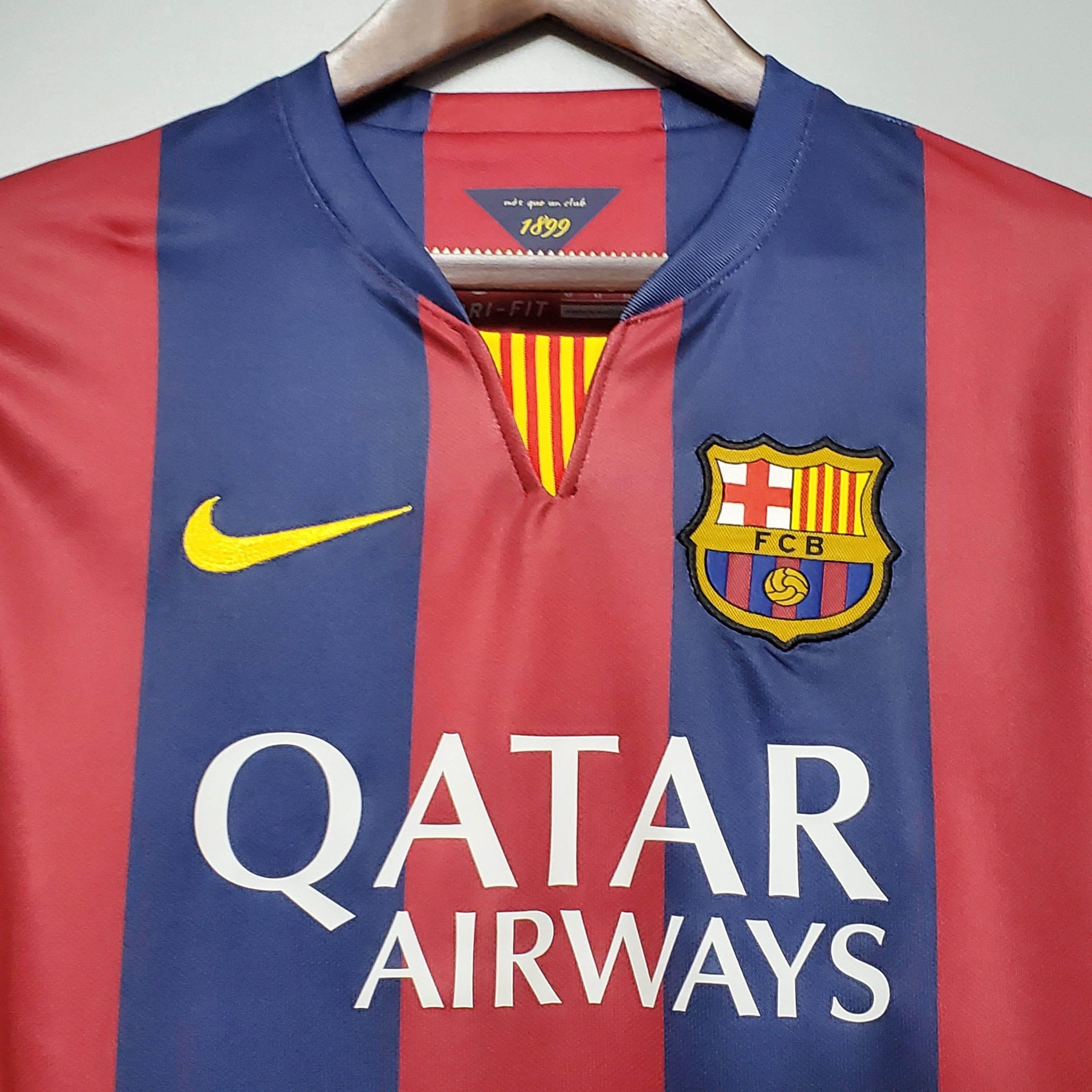 CAMISETA BARCELONA I 14/15 HOMBRE (RETRO) - ZonaCamisetas