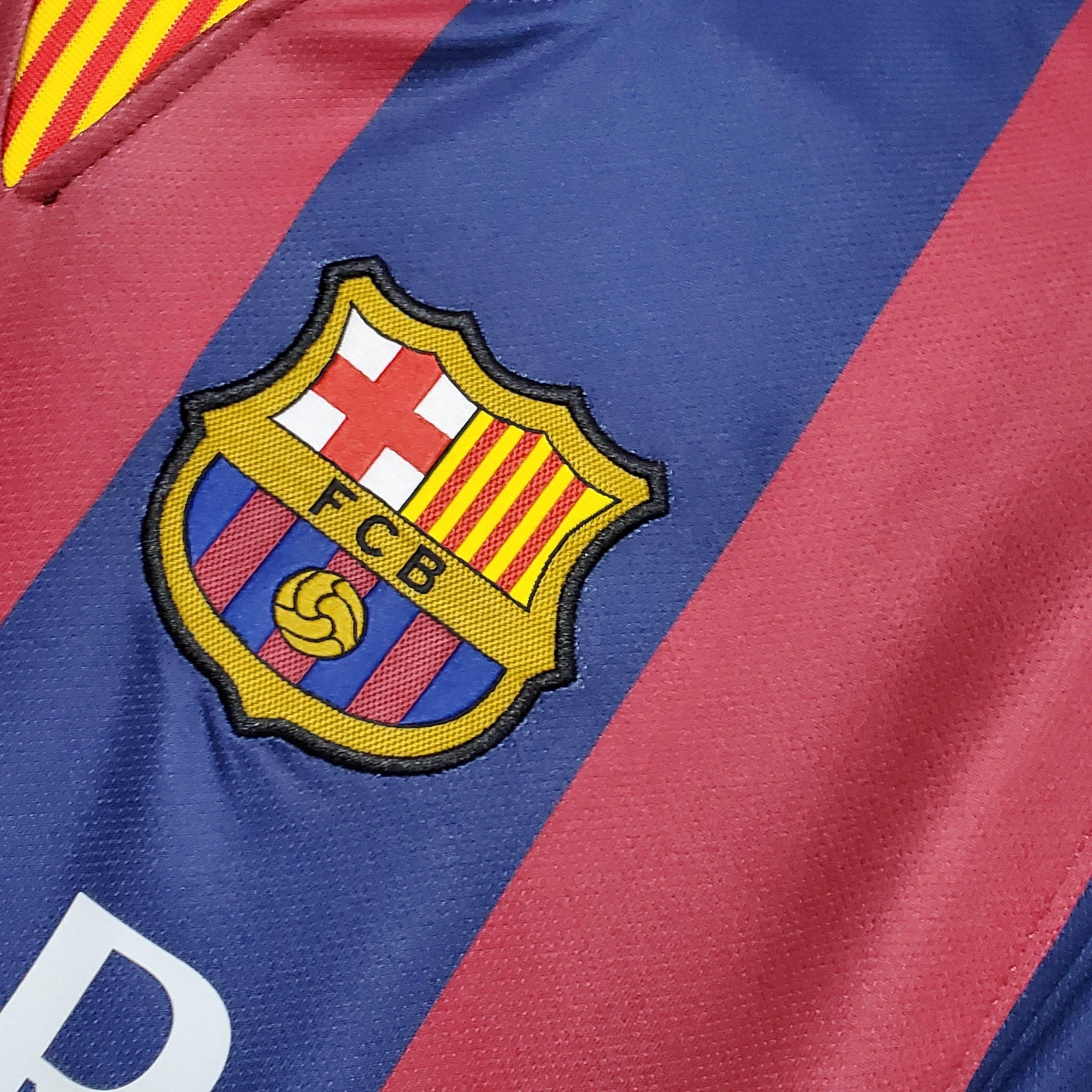 CAMISETA BARCELONA I 14/15 HOMBRE (RETRO) - ZonaCamisetas