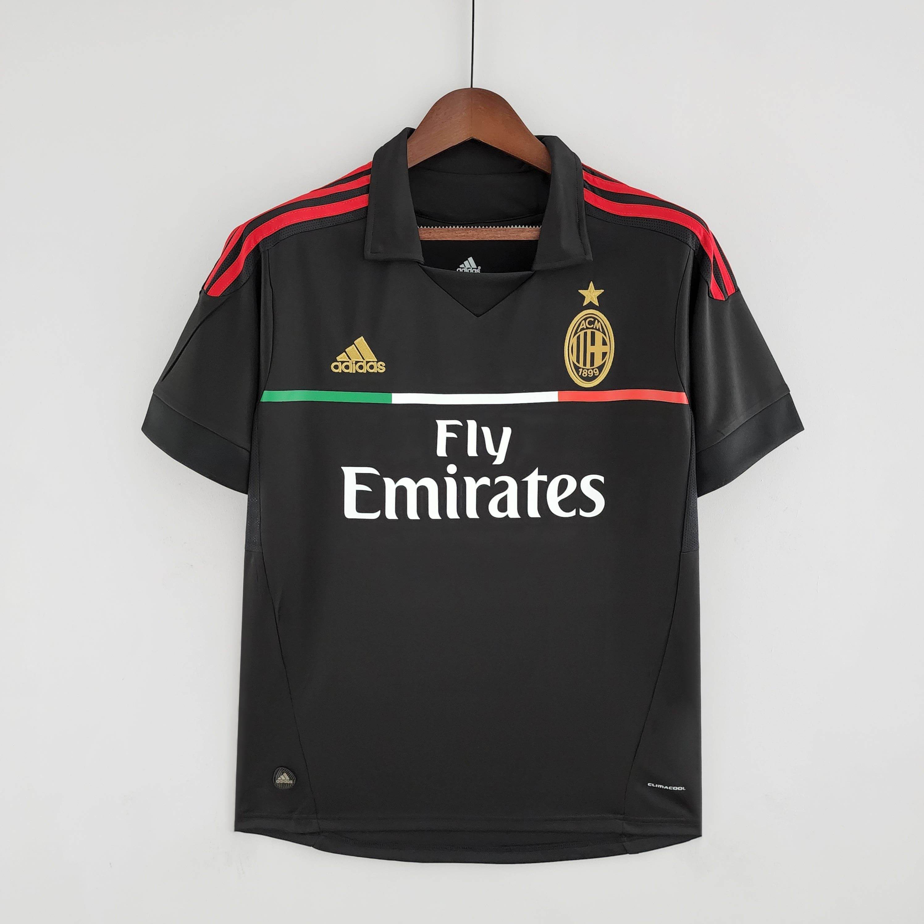 CAMISETA MILAN XVII 11/12 HOMBRE (RETRO) - ZonaCamisetas