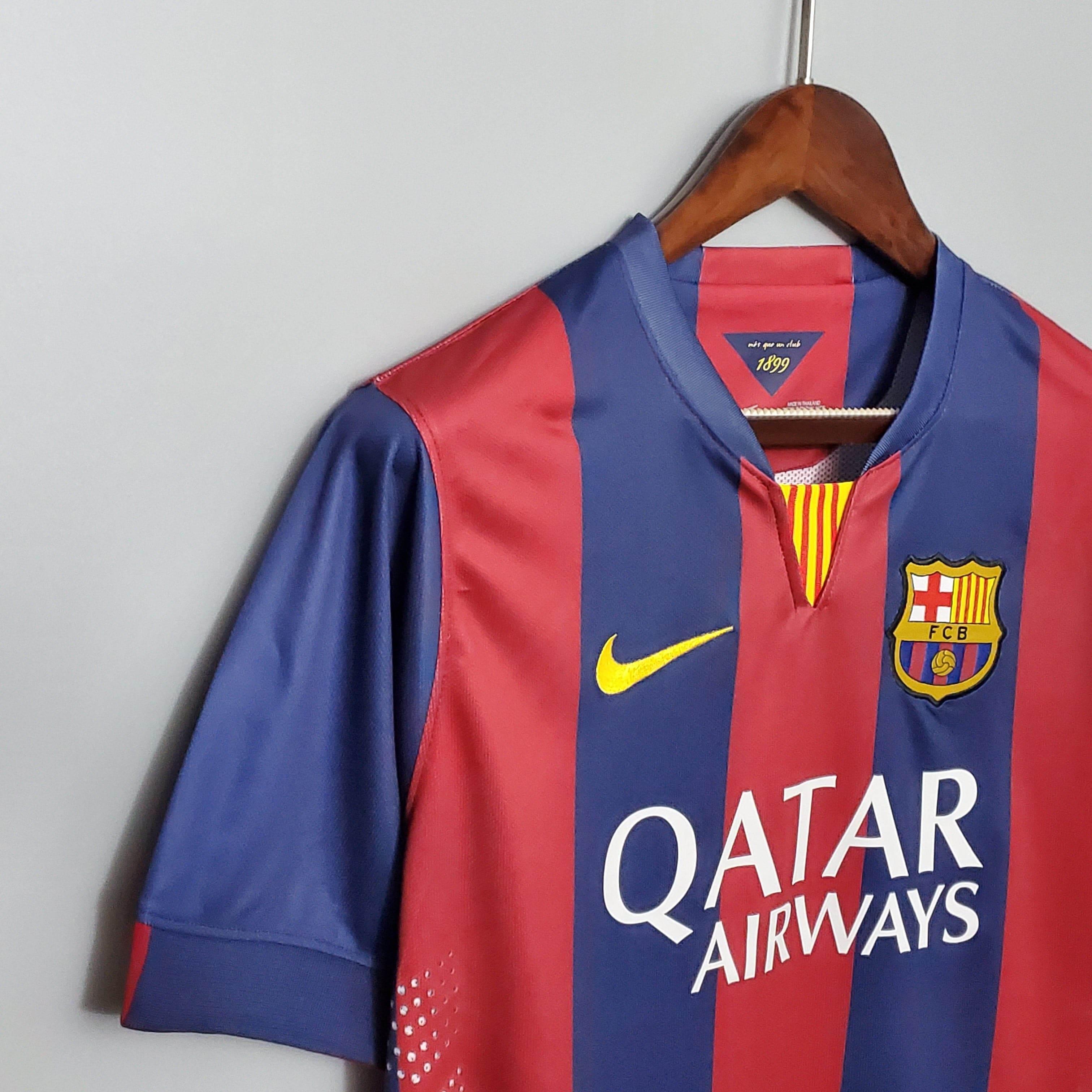 CAMISETA BARCELONA I 14/15 HOMBRE (RETRO) - ZonaCamisetas