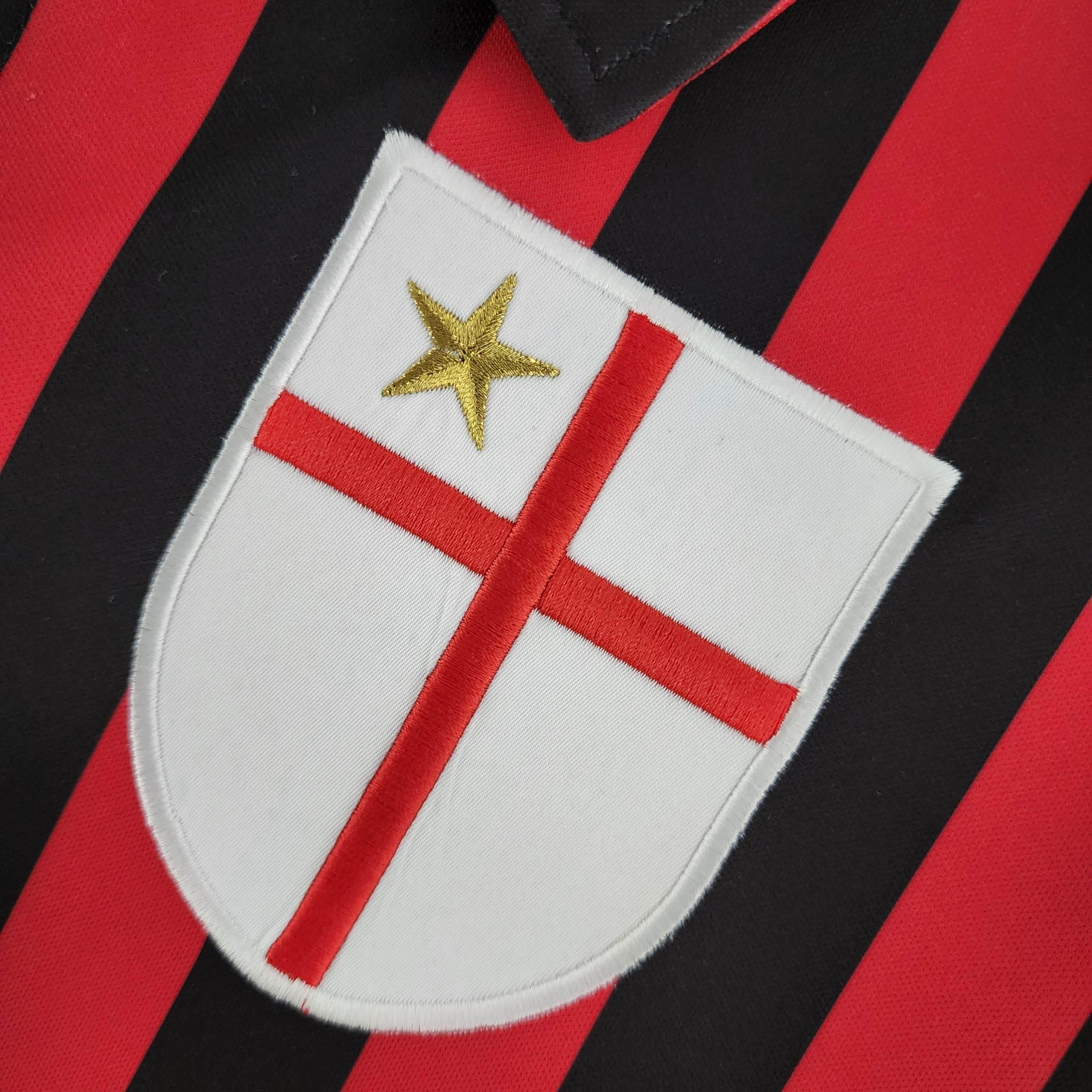 CAMISETA MILAN XVI 99/00 HOMBRE (RETRO) MANGA LARGA - ZonaCamisetas