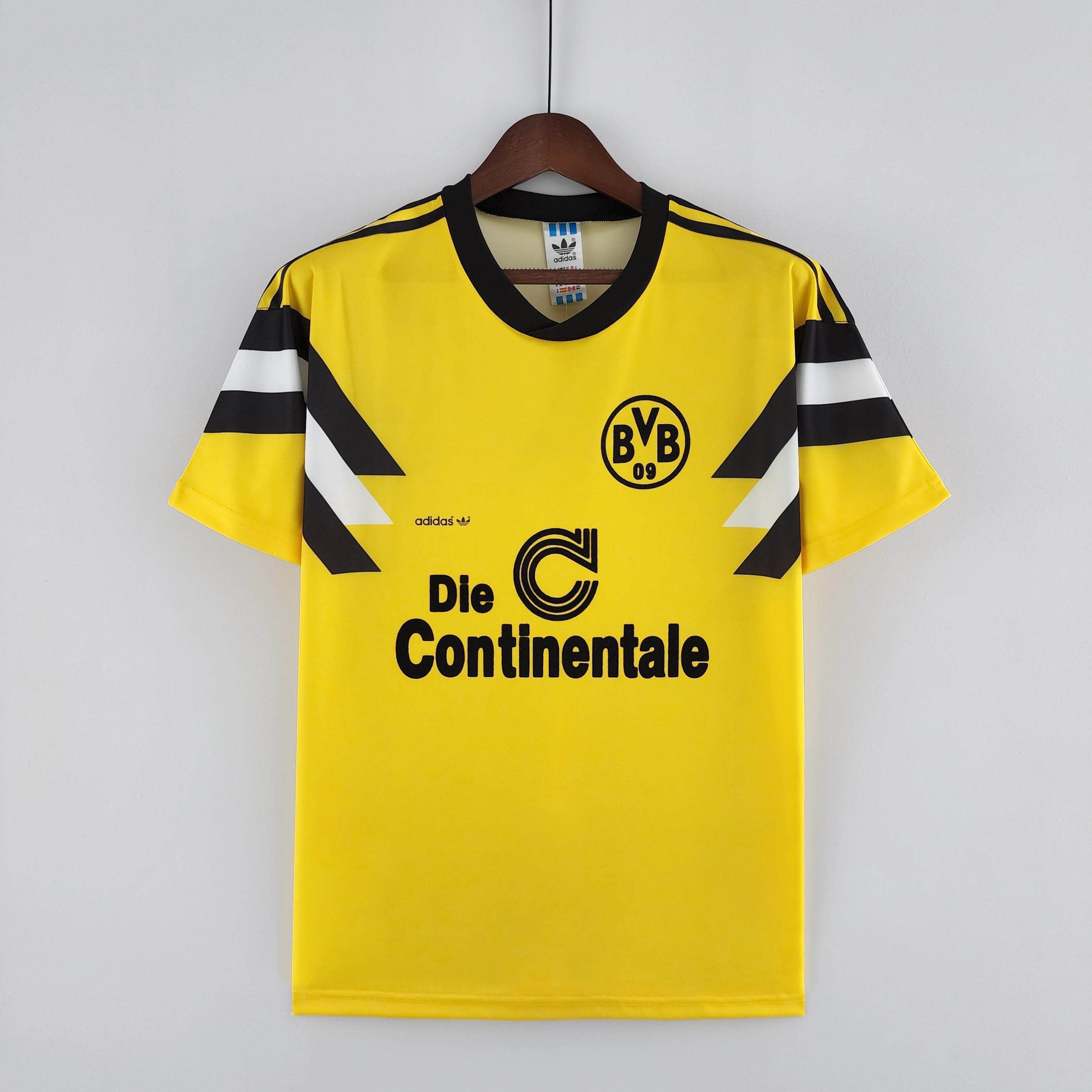 CAMISETA BORUSSIA DORTMUND III 1989 HOMBRE (RETRO) - ZonaCamisetas
