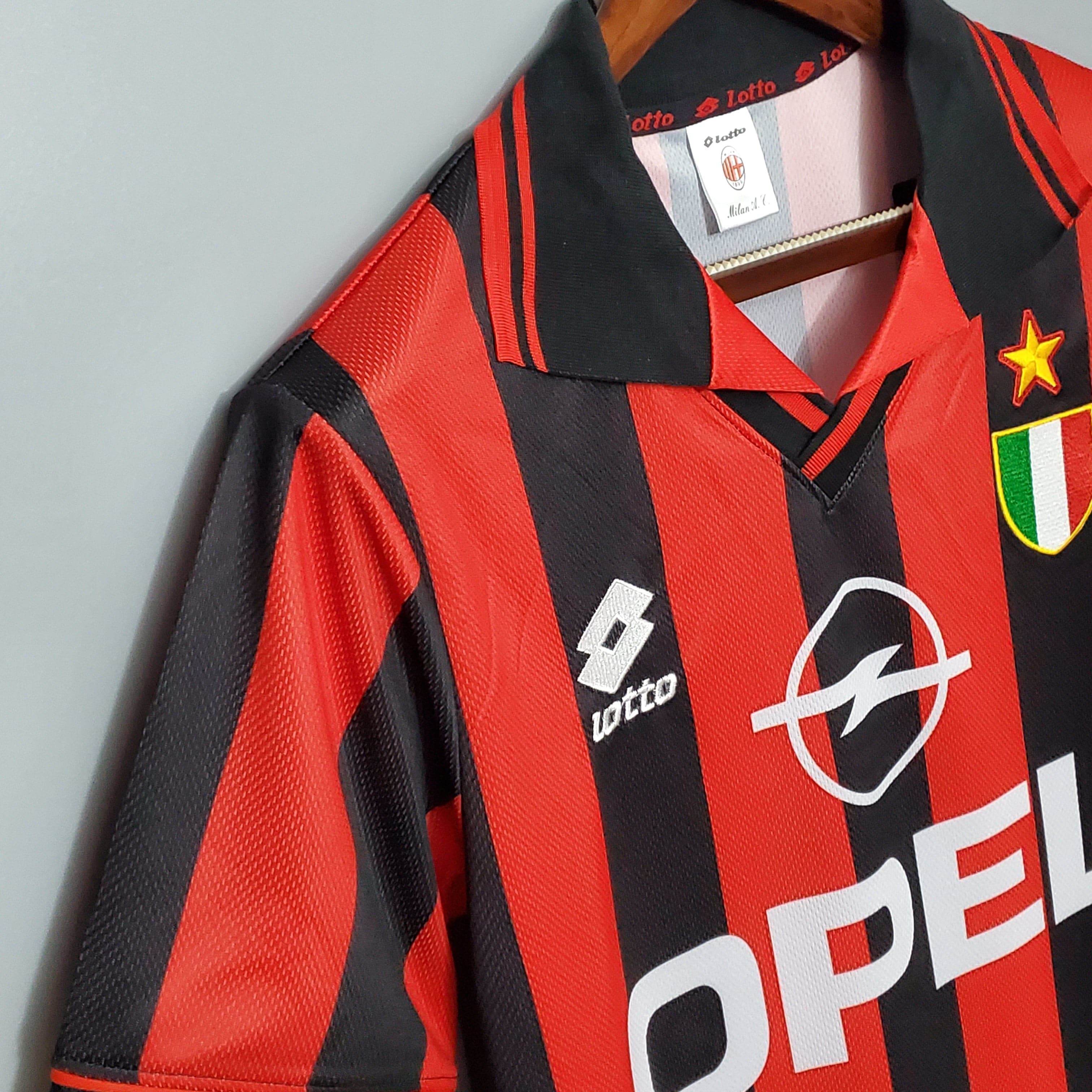 CAMISETA AC MILAN II 96/97 HOMBRE (RETRO) - ZonaCamisetas