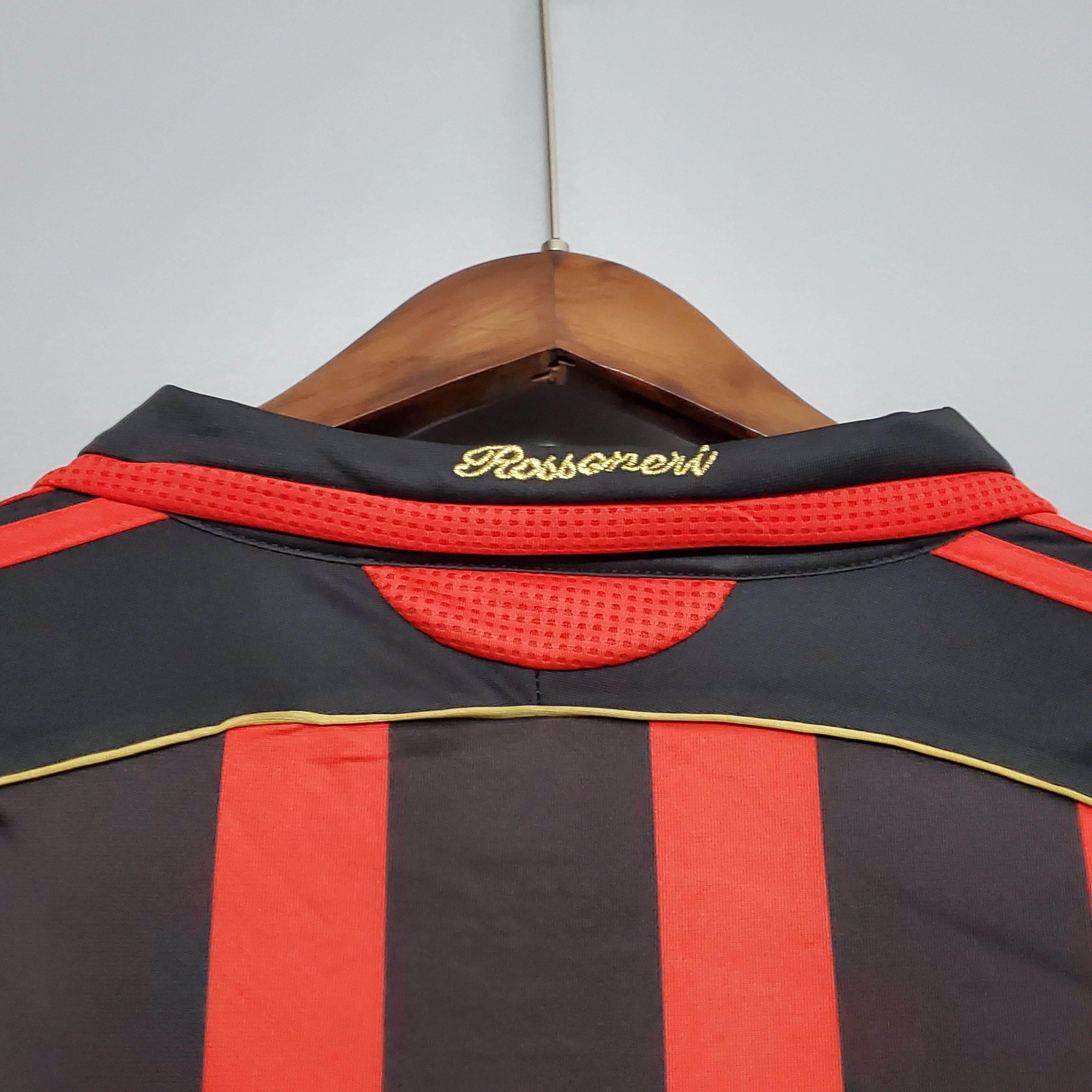 CAMISETA AC MILAN V 06/07 HOMBRE (RETRO) MANGA LARGA - ZonaCamisetas