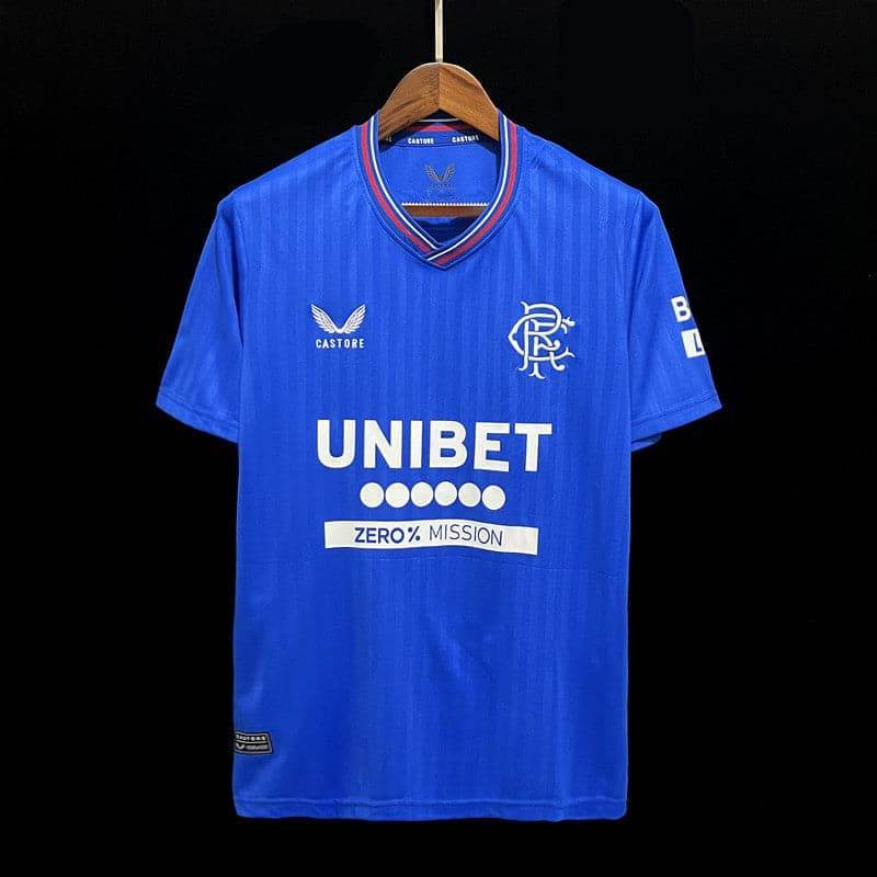 CAMISETA RANGERS I 23/24 HOMBRE (VERSIÓN FAN) - ZonaCamisetas