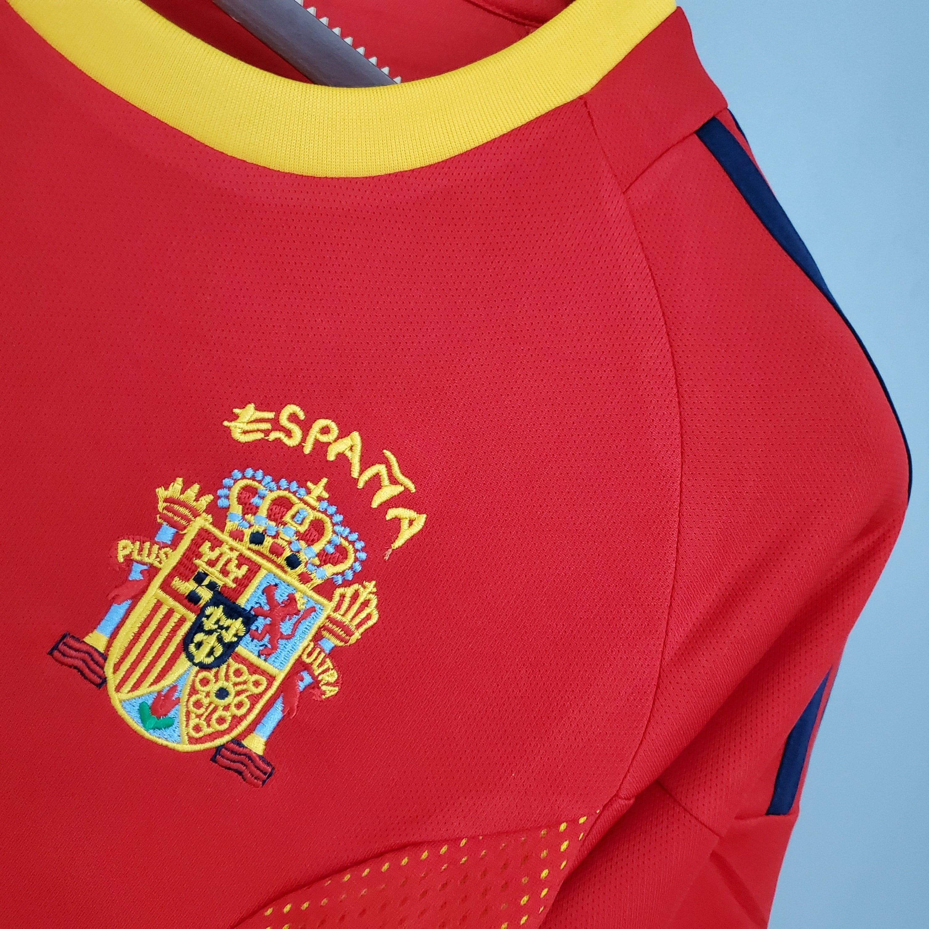 CAMISETA ESPAÑA l 2002 HOMBRE (RETRO)