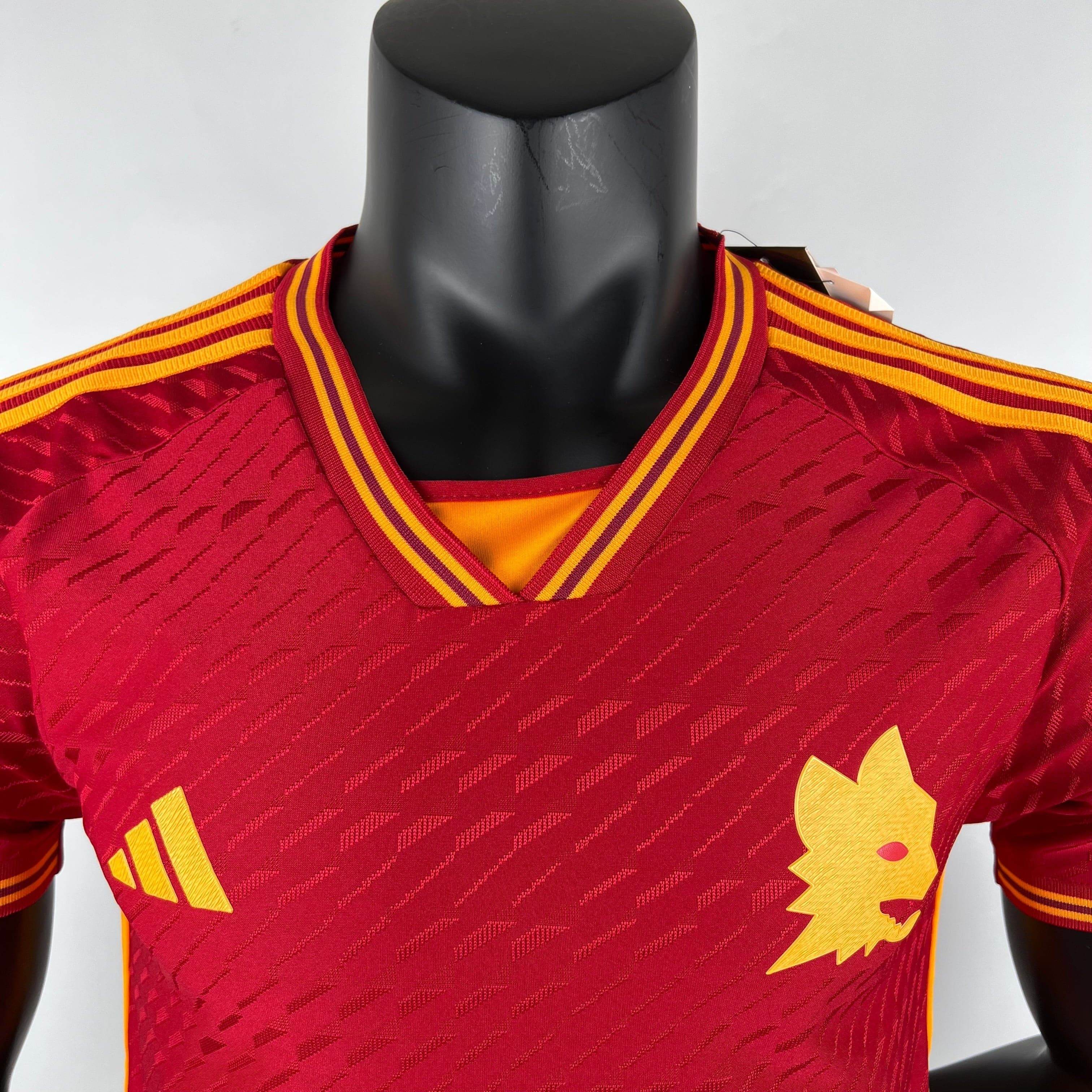 CAMISETA ROMA I 23/24 HOMBRE (VERSIÓN JUGADOR) - ZonaCamisetas